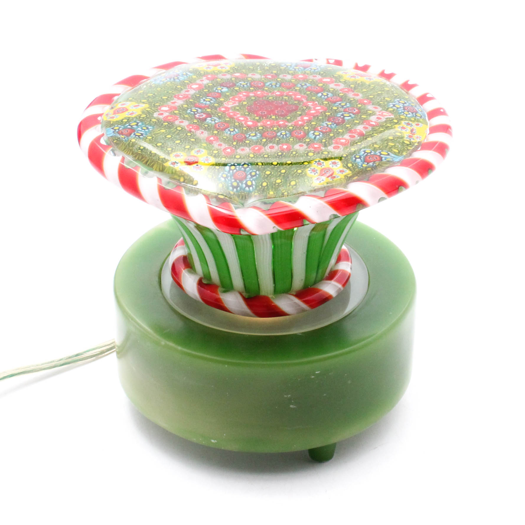 Millefiori Glass Lamp