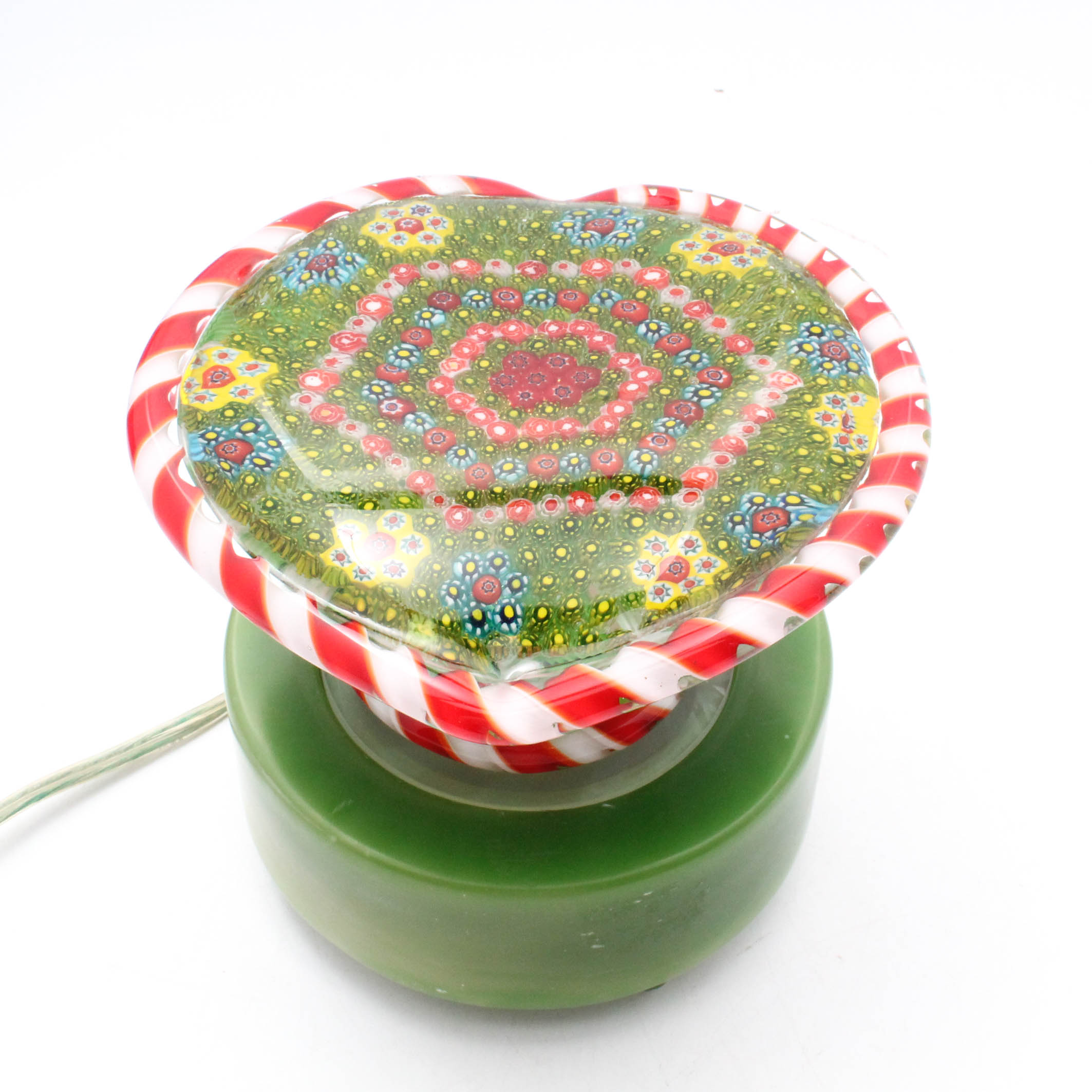 Millefiori Glass Lamp