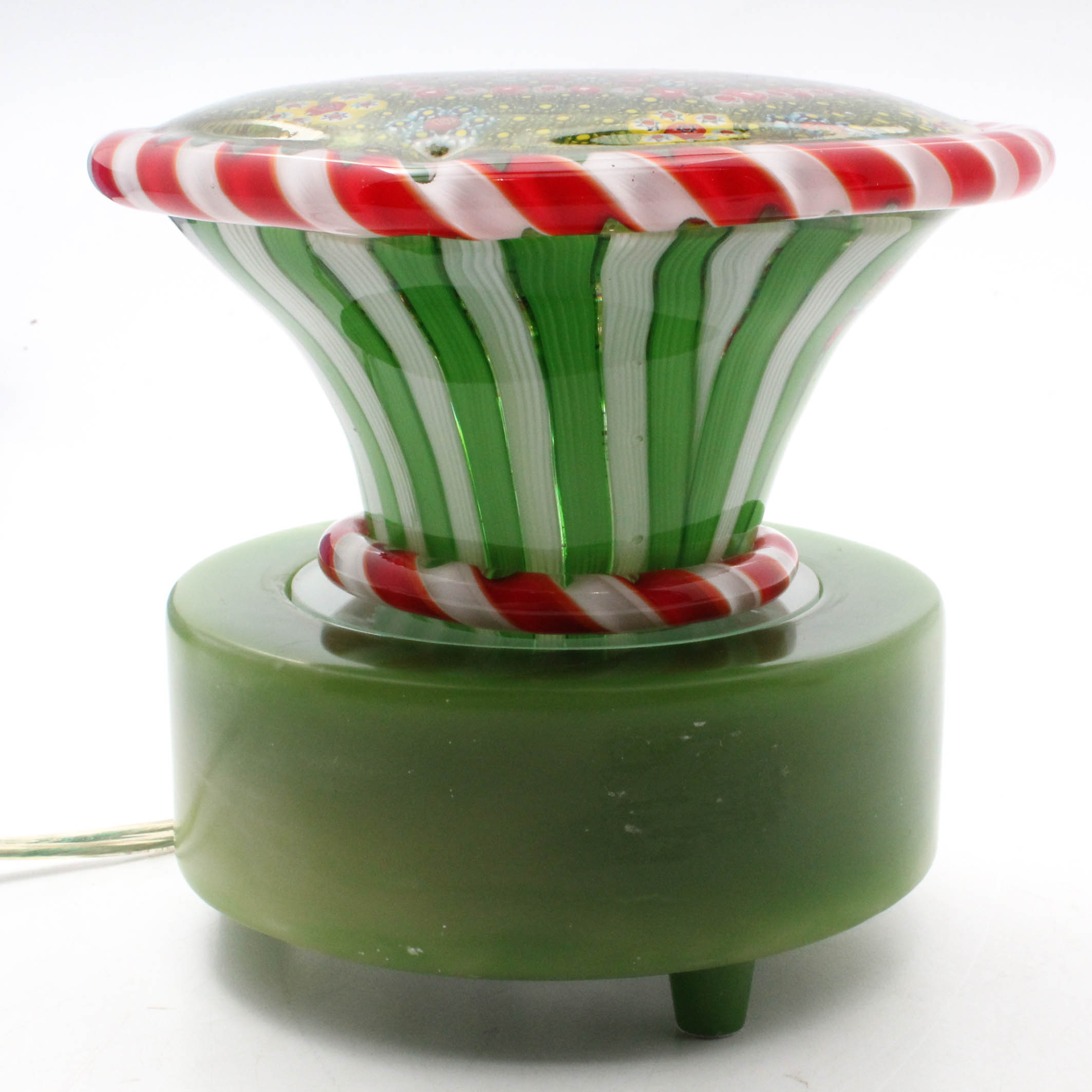 Millefiori Glass Lamp