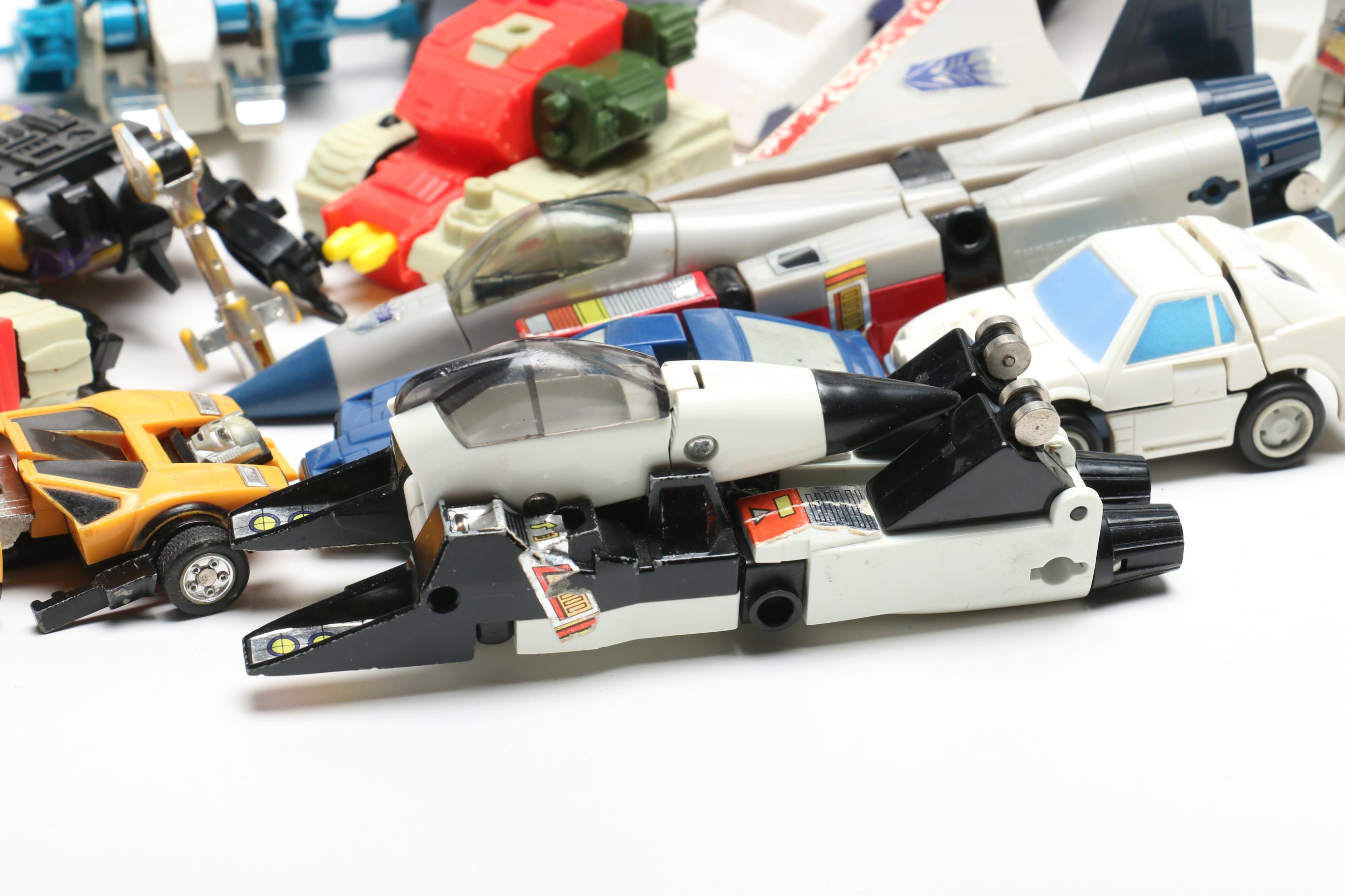 Transformers Action Figures from 1980s-2000s