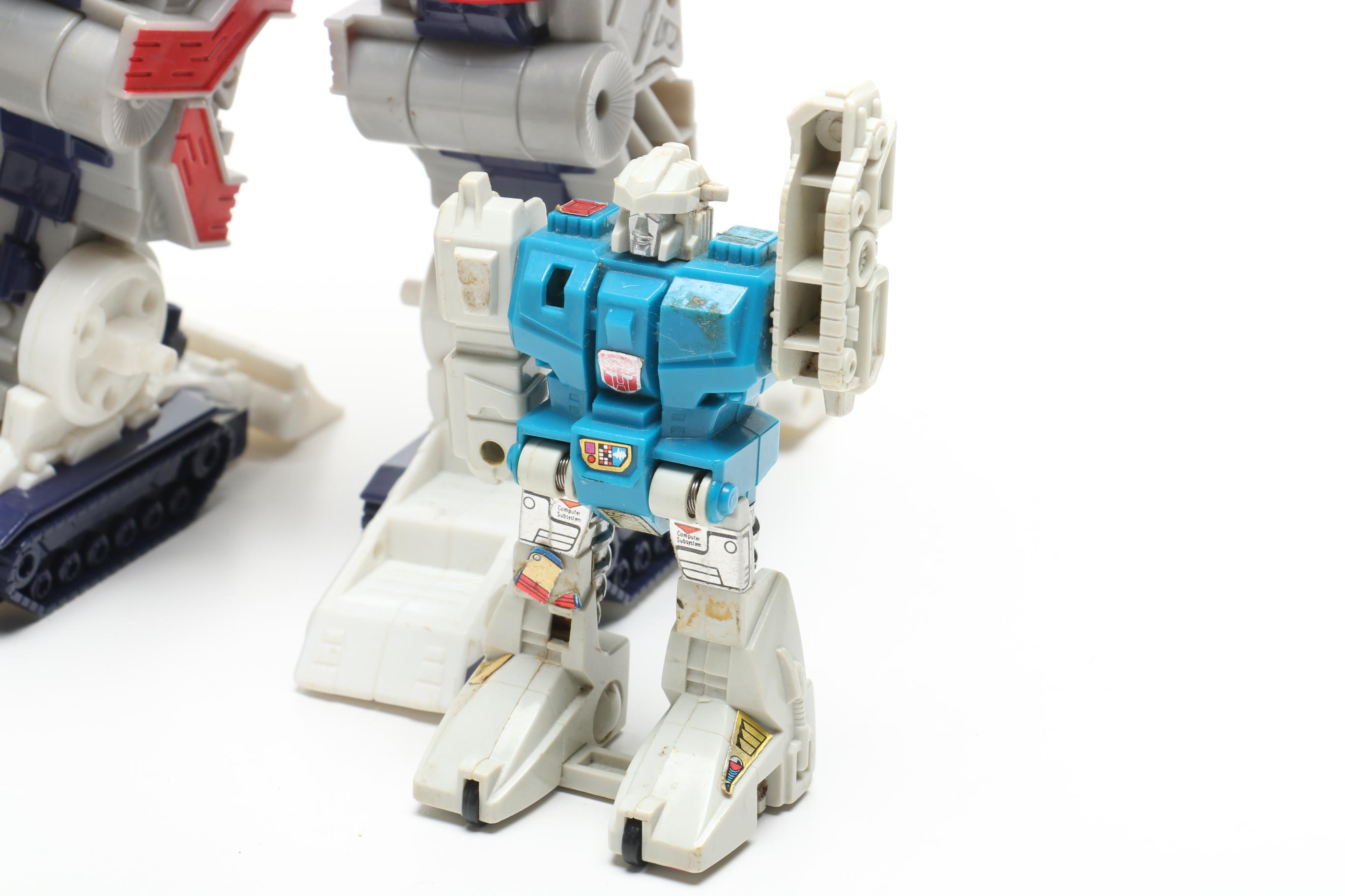 Transformers Action Figures from 1980s-2000s