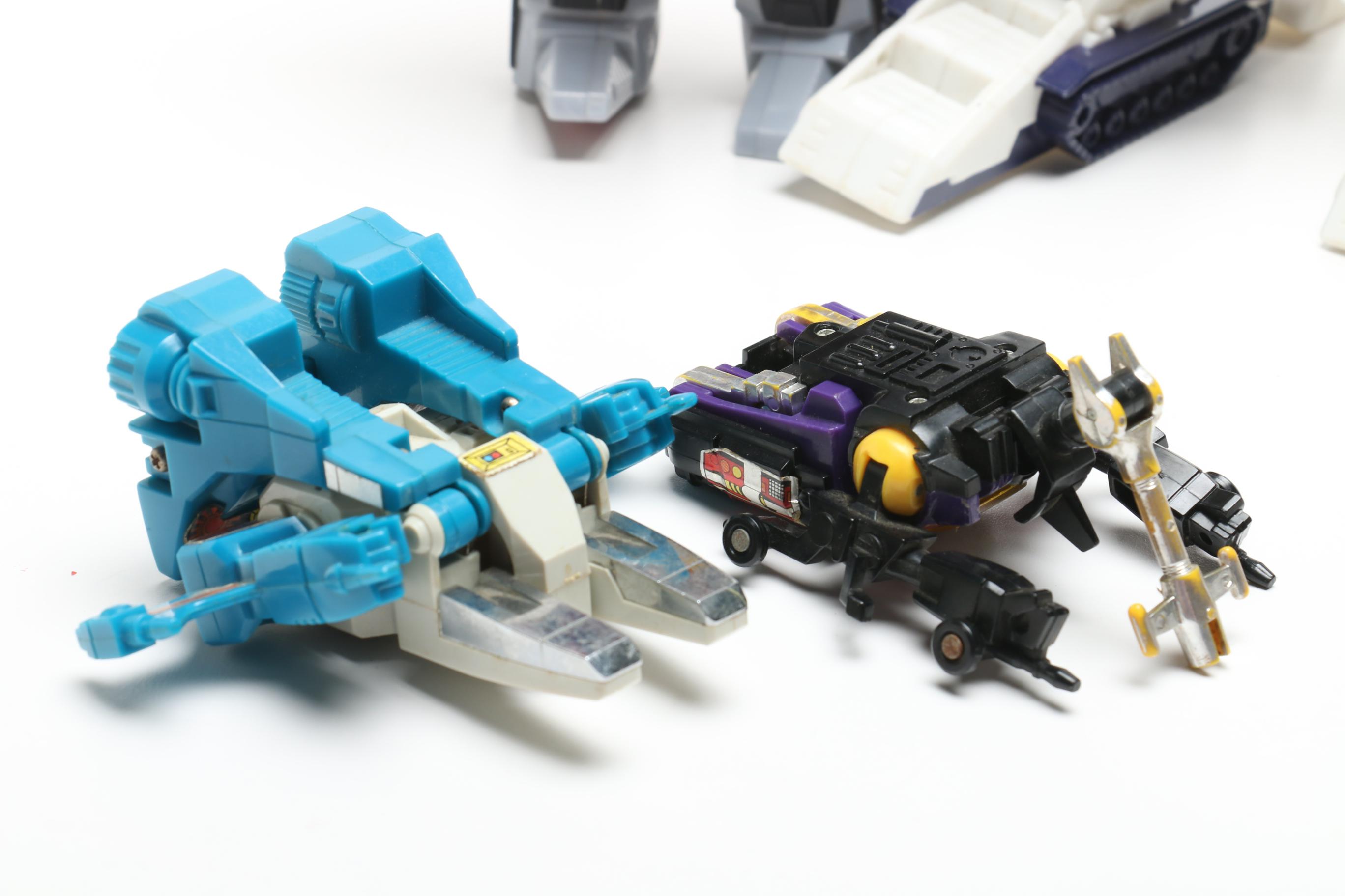 Transformers Action Figures from 1980s-2000s