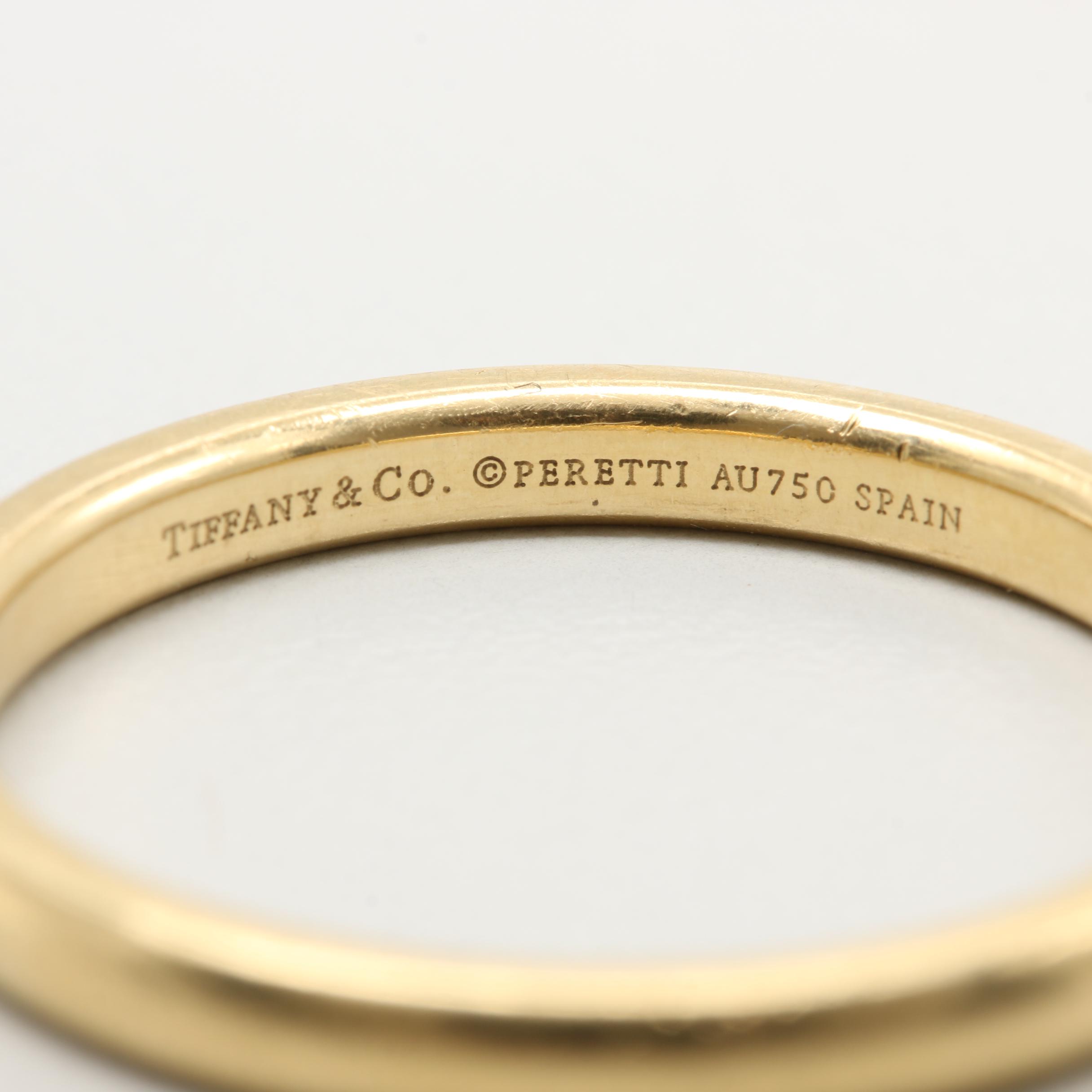 Elsa Peretti for Tiffany & Co. 18K Yellow Gold Ring