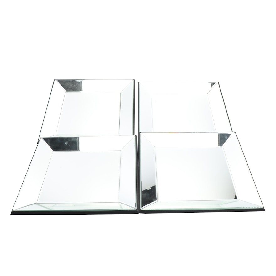 Office Star Products Beveled Glass Accent Mirror Set