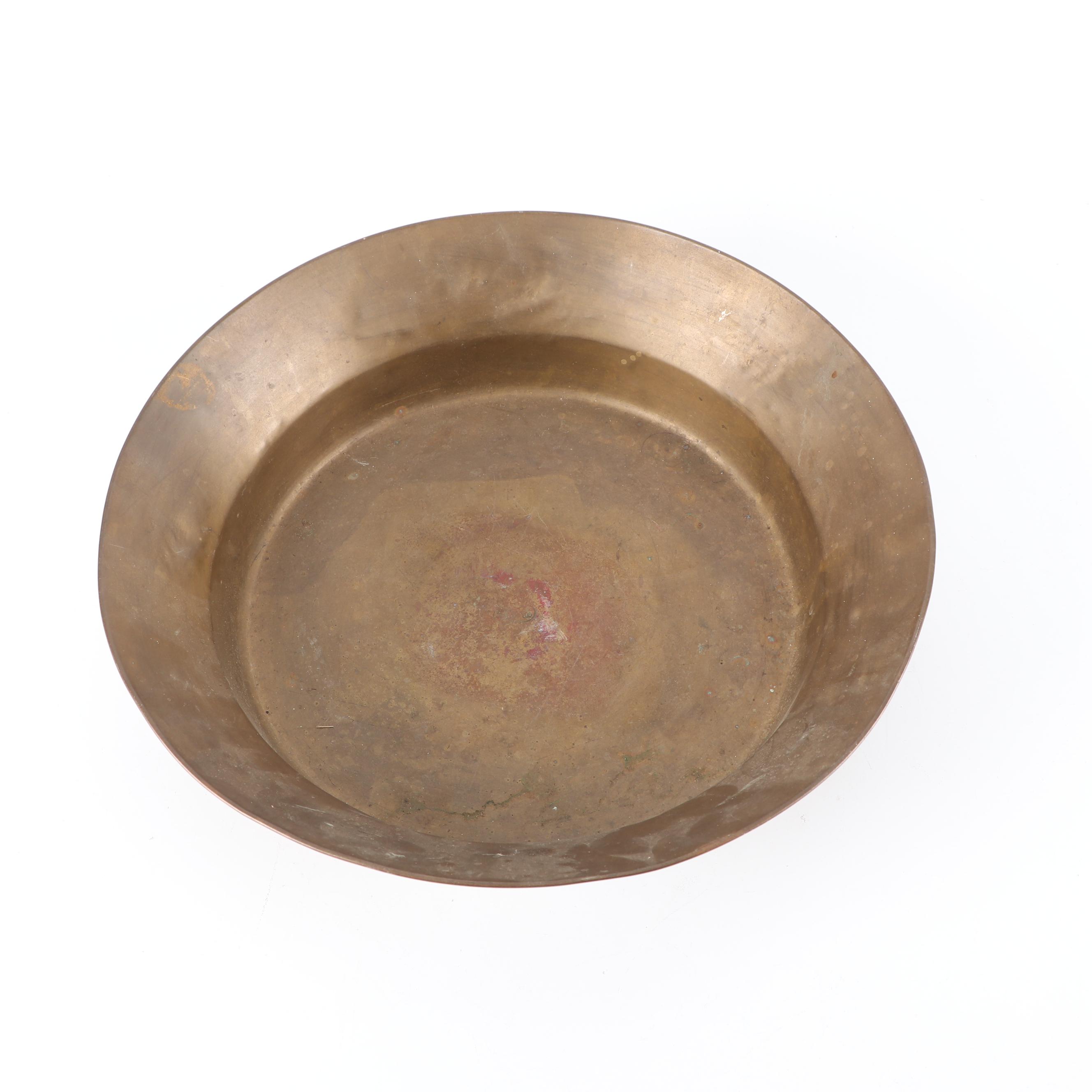 Vintage Brass Prospecting and Gold Mining Pan