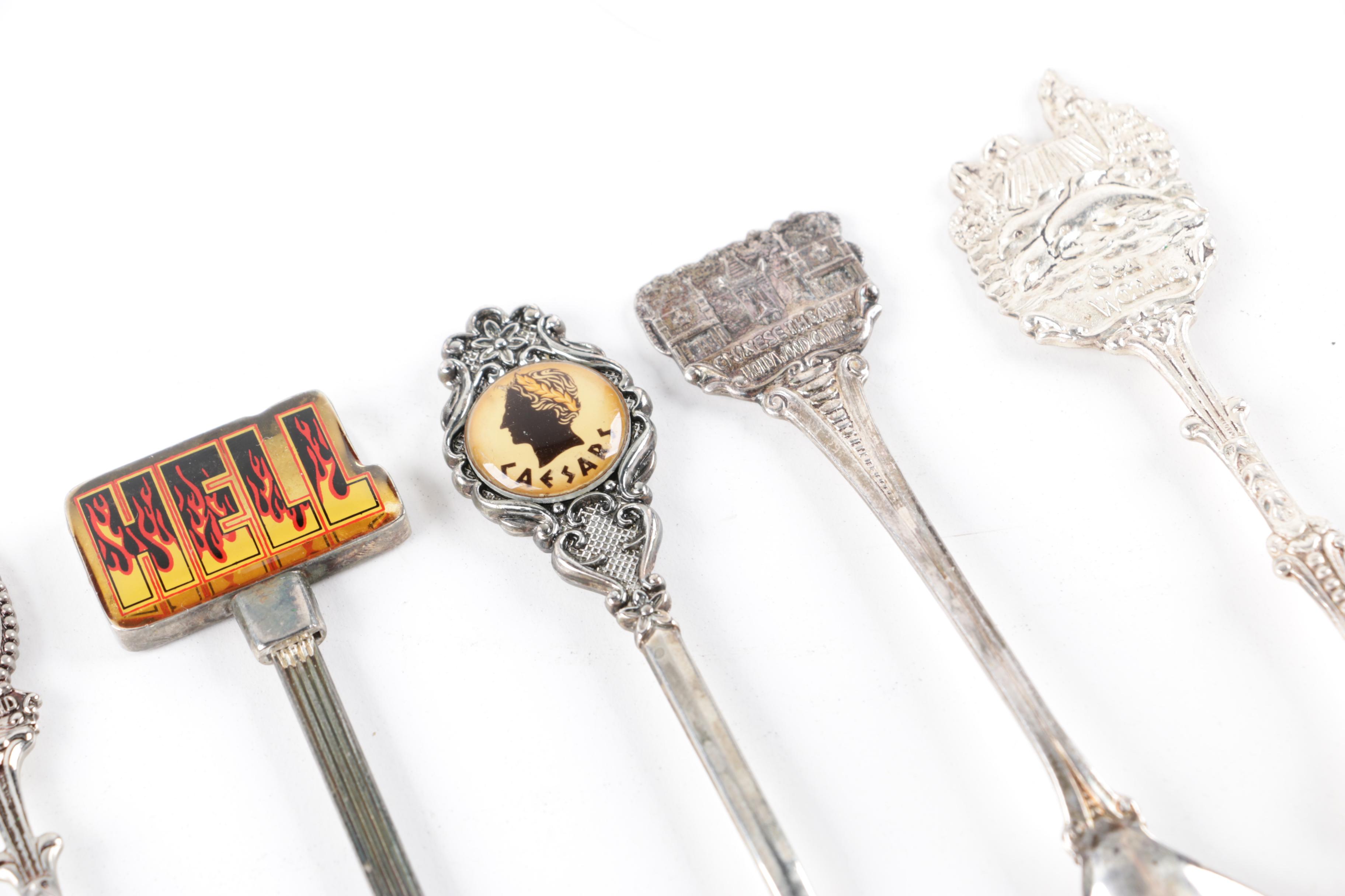 Decorative Souvenir Spoons including Disney, Sea World and More