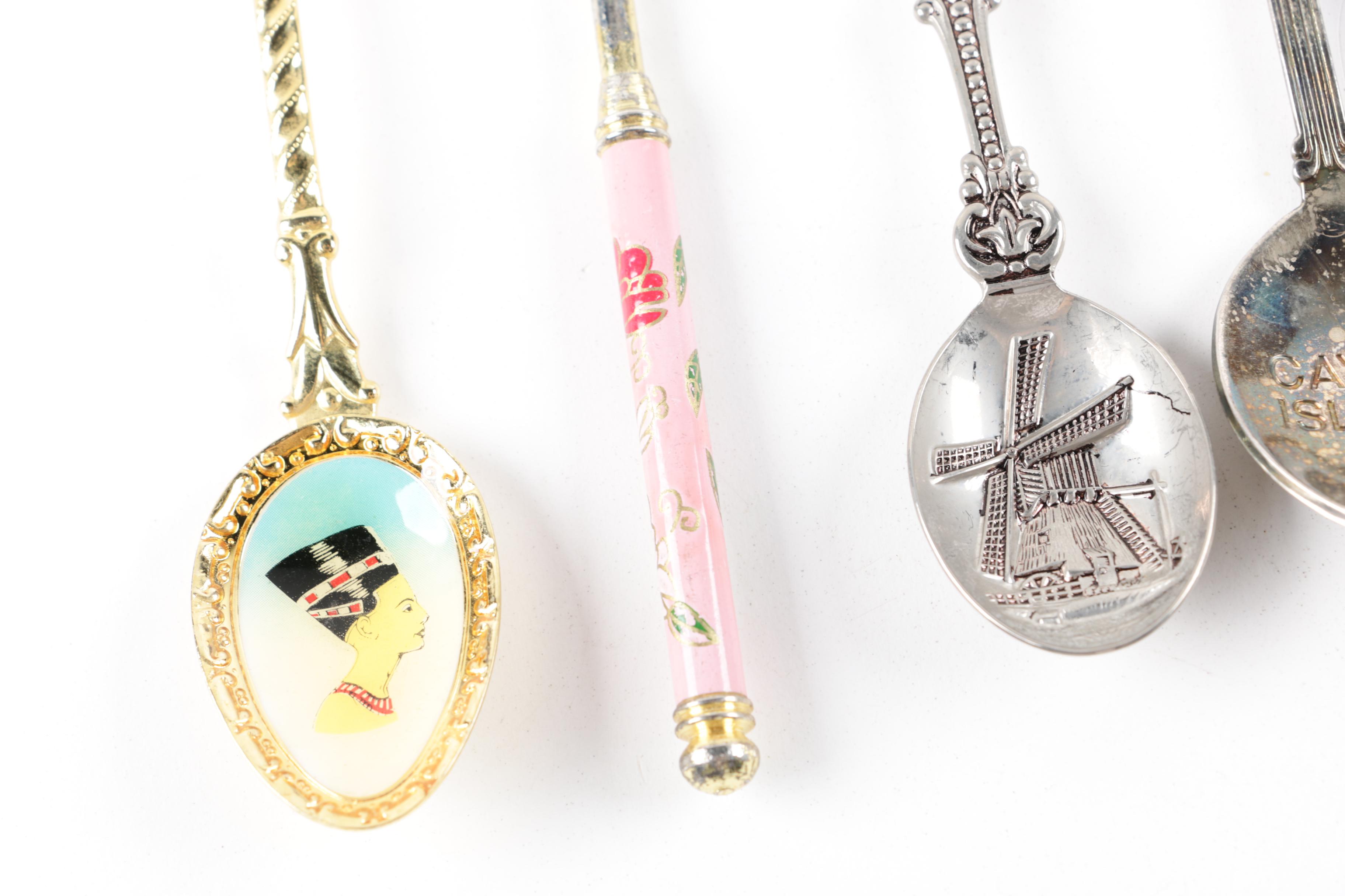 Decorative Souvenir Spoons including Disney, Sea World and More