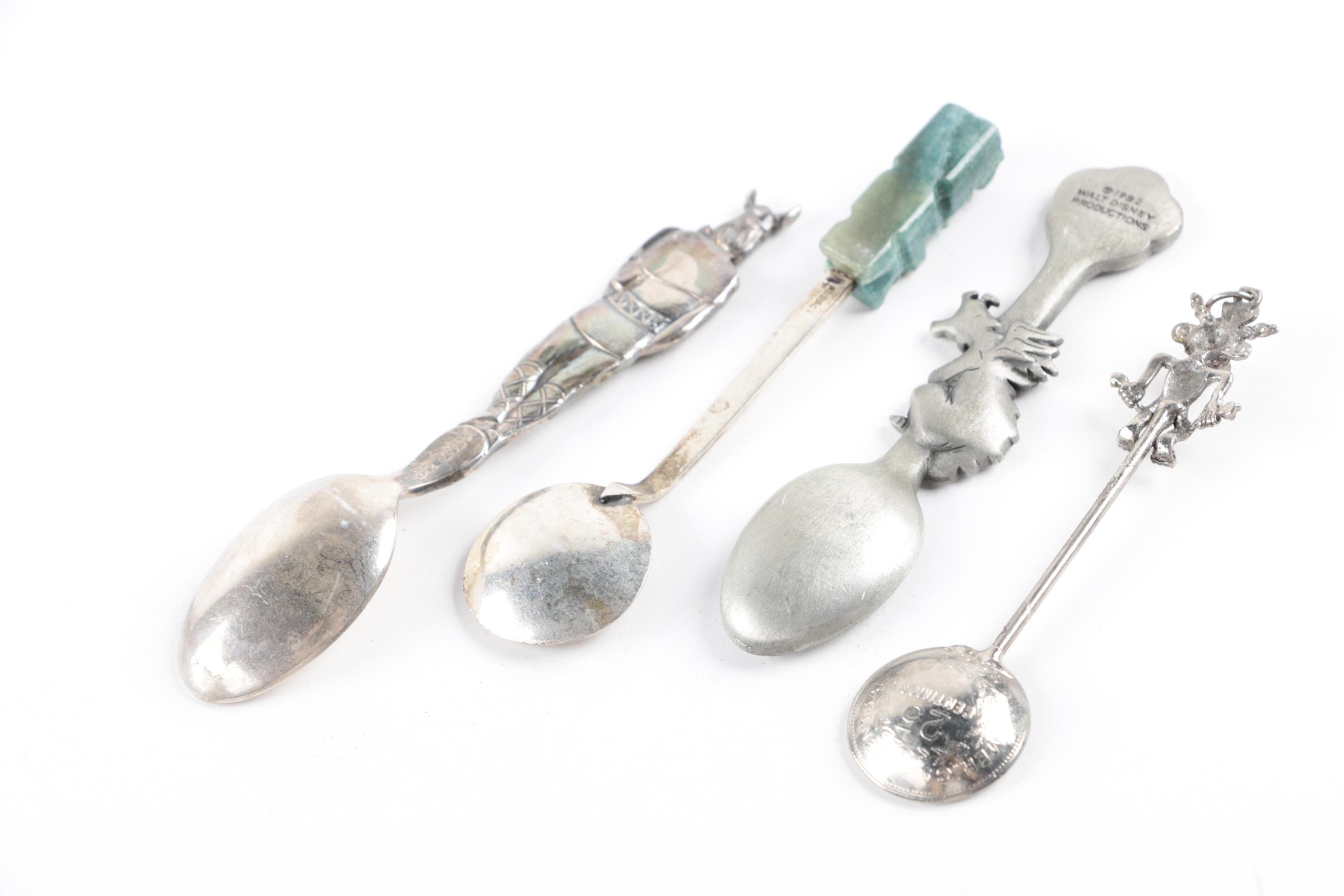 Decorative Souvenir Spoons including Disney, Sea World and More