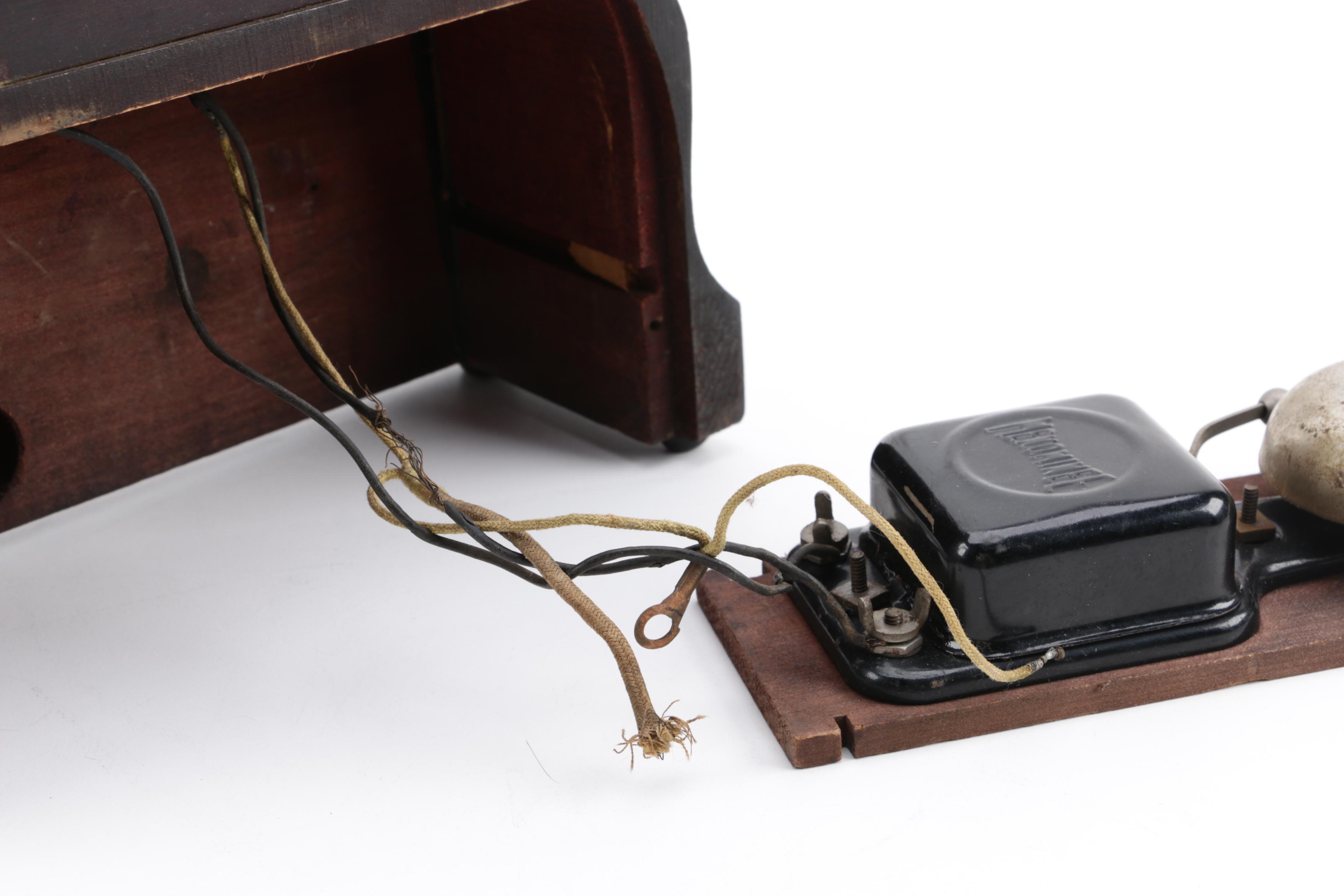 Vintage F. W. Jansen "TimeLite" Mantel Clock and Gold Metallic Alarm Clock