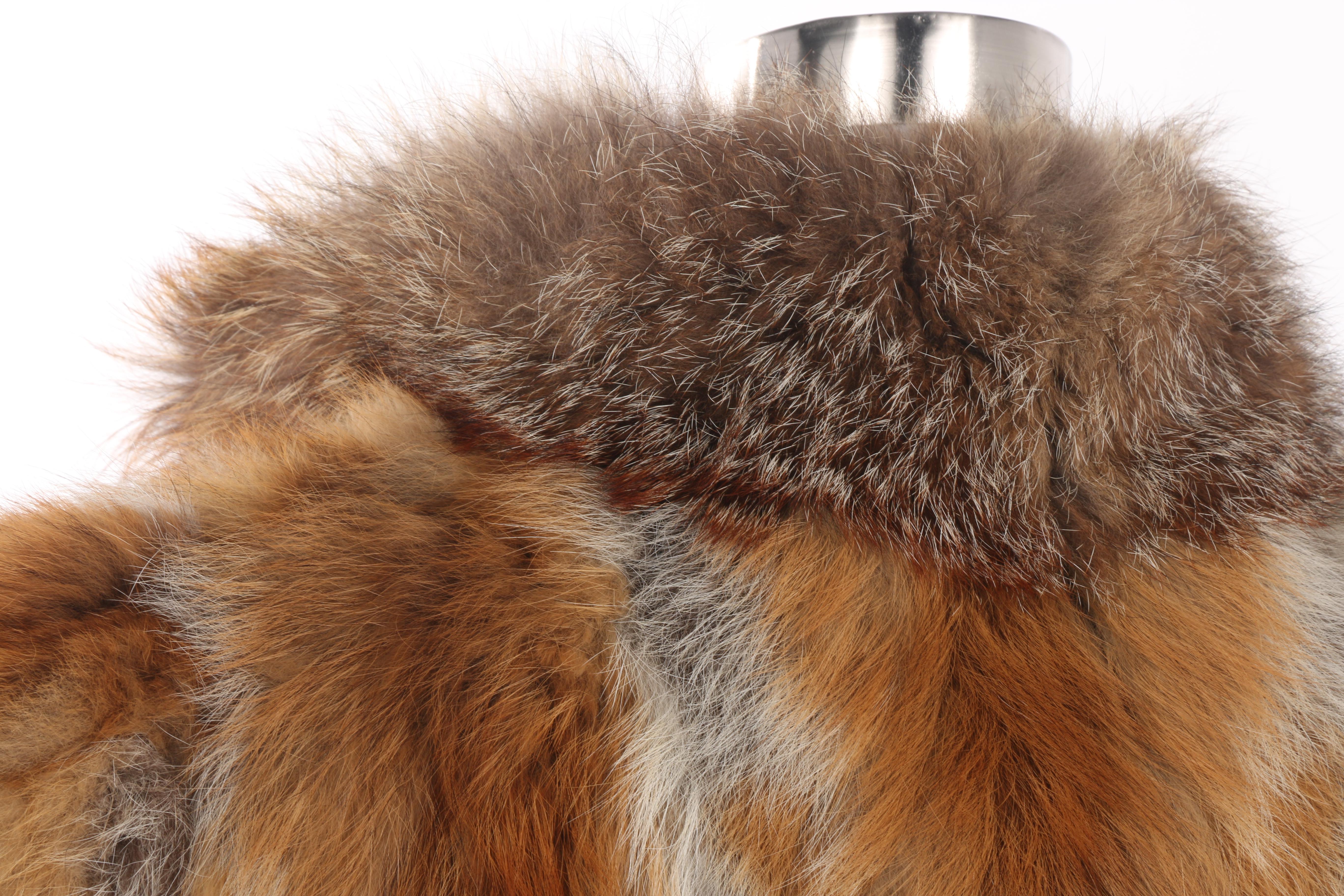 Women's Vintage J. Galistinos Co. Red Fox Fur Coat