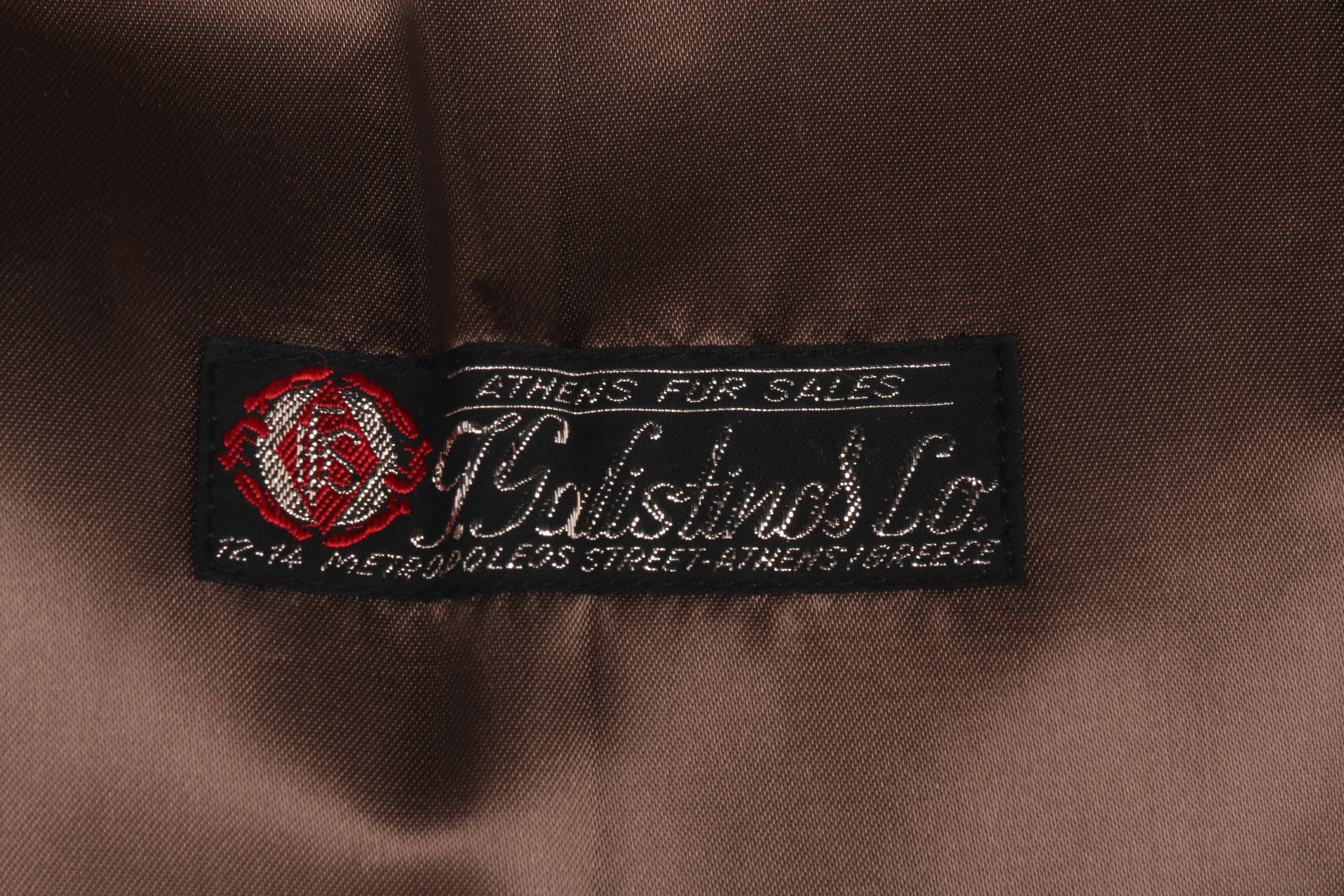 Women's Vintage J. Galistinos Co. Red Fox Fur Coat