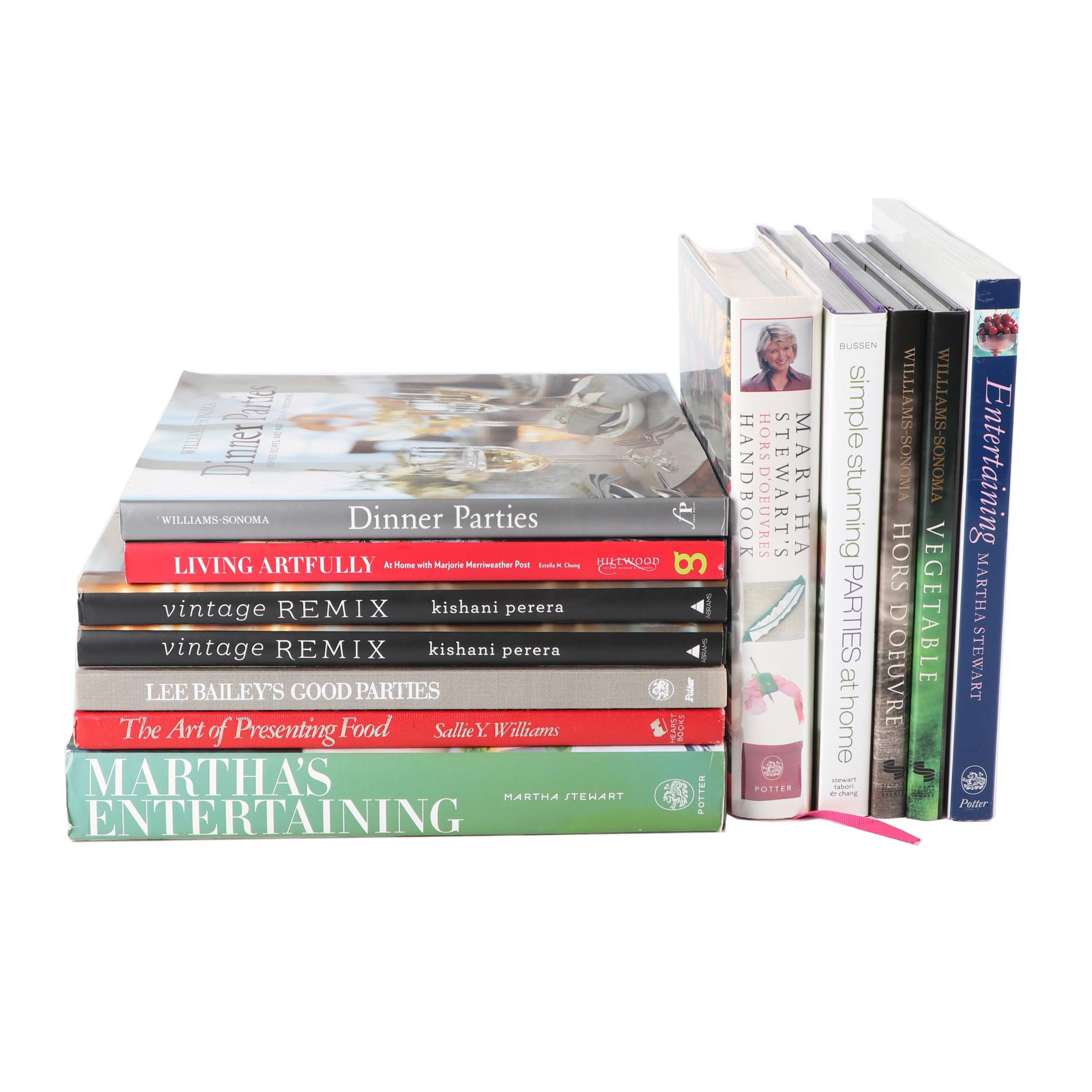 Entertaining and Food Presentation Books