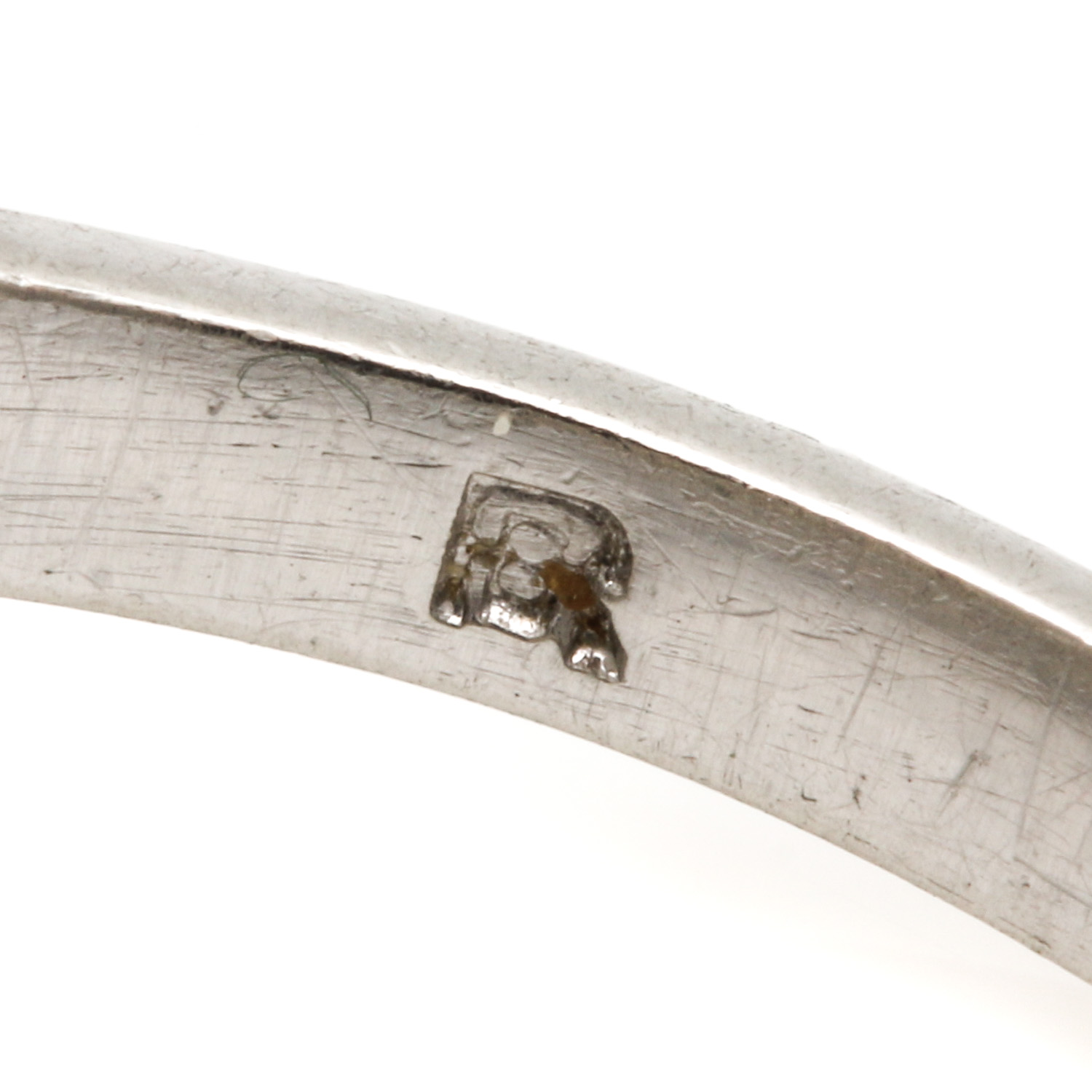 Platinum 1.45 CTW Diamond Bypass Ring