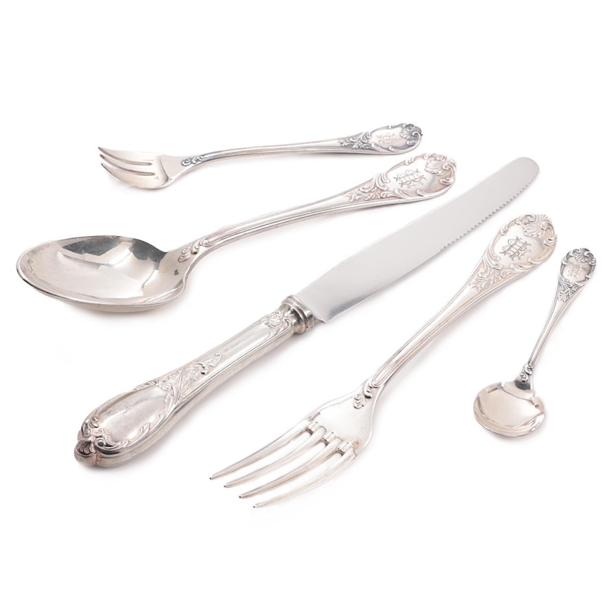 French Christofle "Marly" Silver Plate Flatware