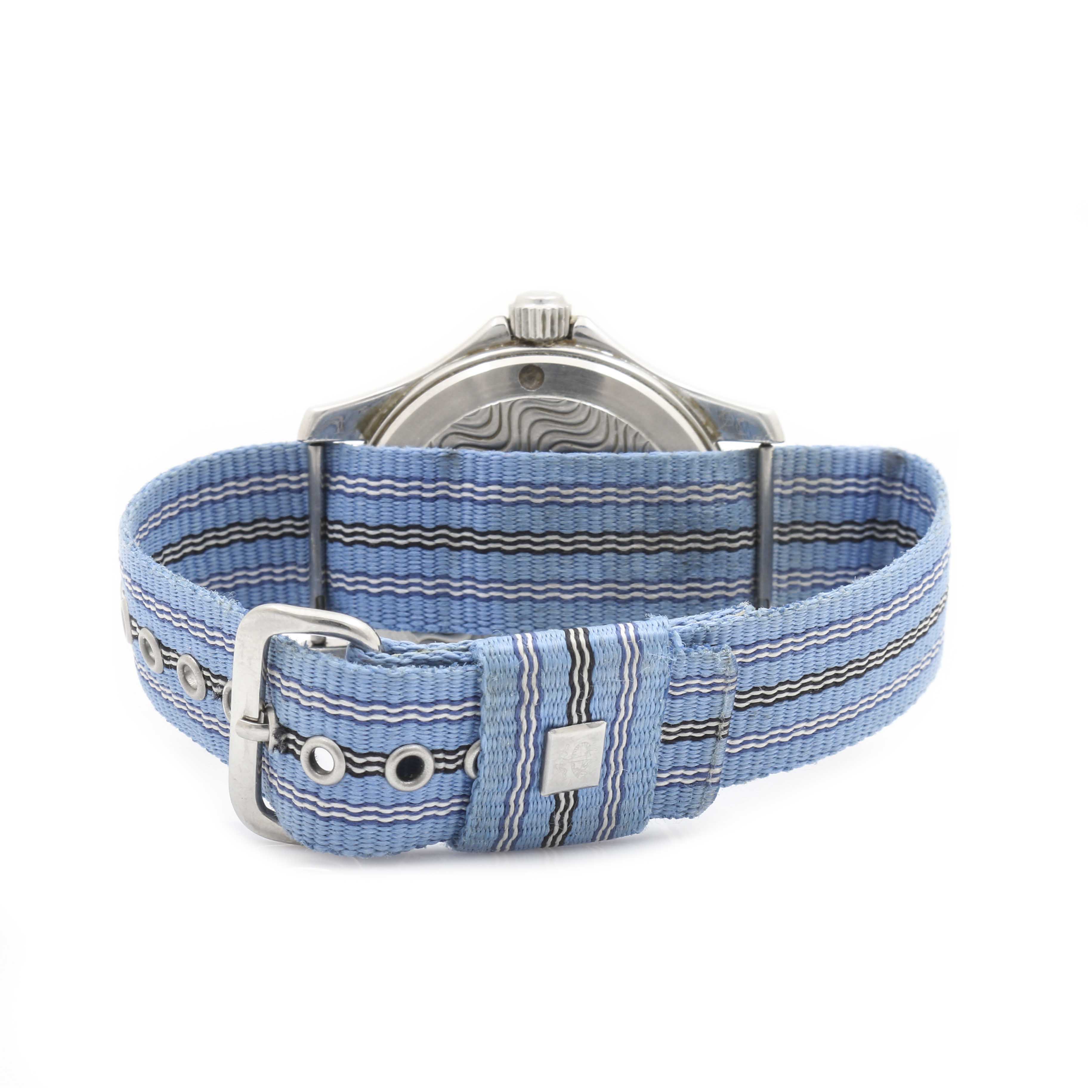 Omega "Seamaster" Stainless Steel Analog Watch