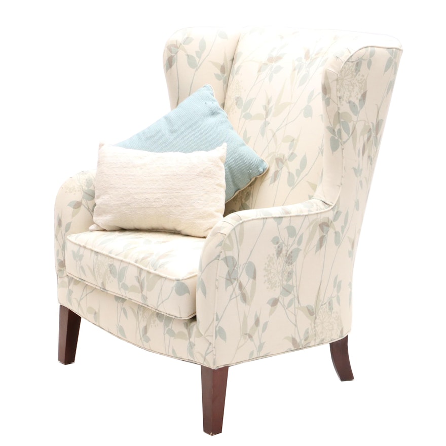 Contemporary Wingback Chair by Front Room Furnishings