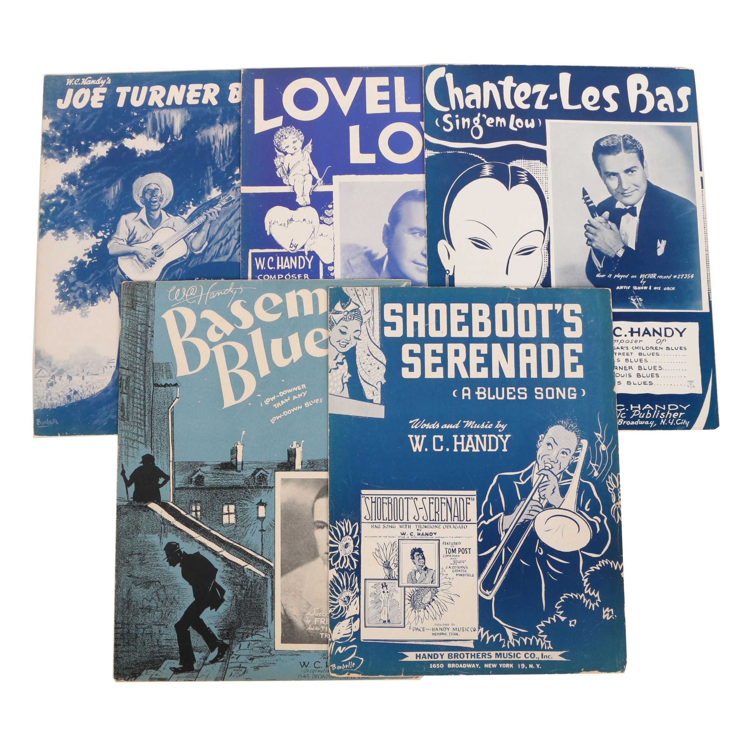 Country and Blues Sheet Music featuring W. C. Handy