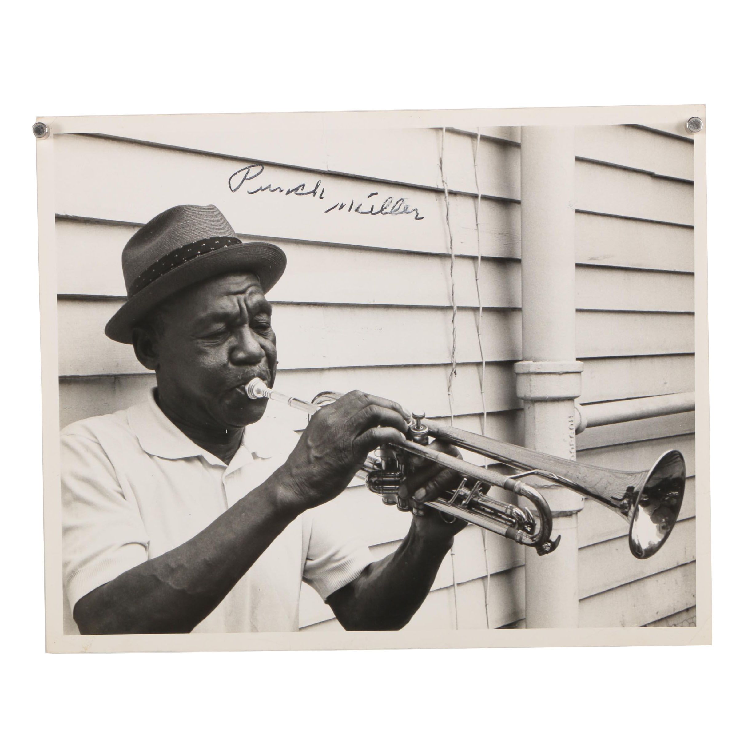 Punch Miller Autographed Celebrity Photograph