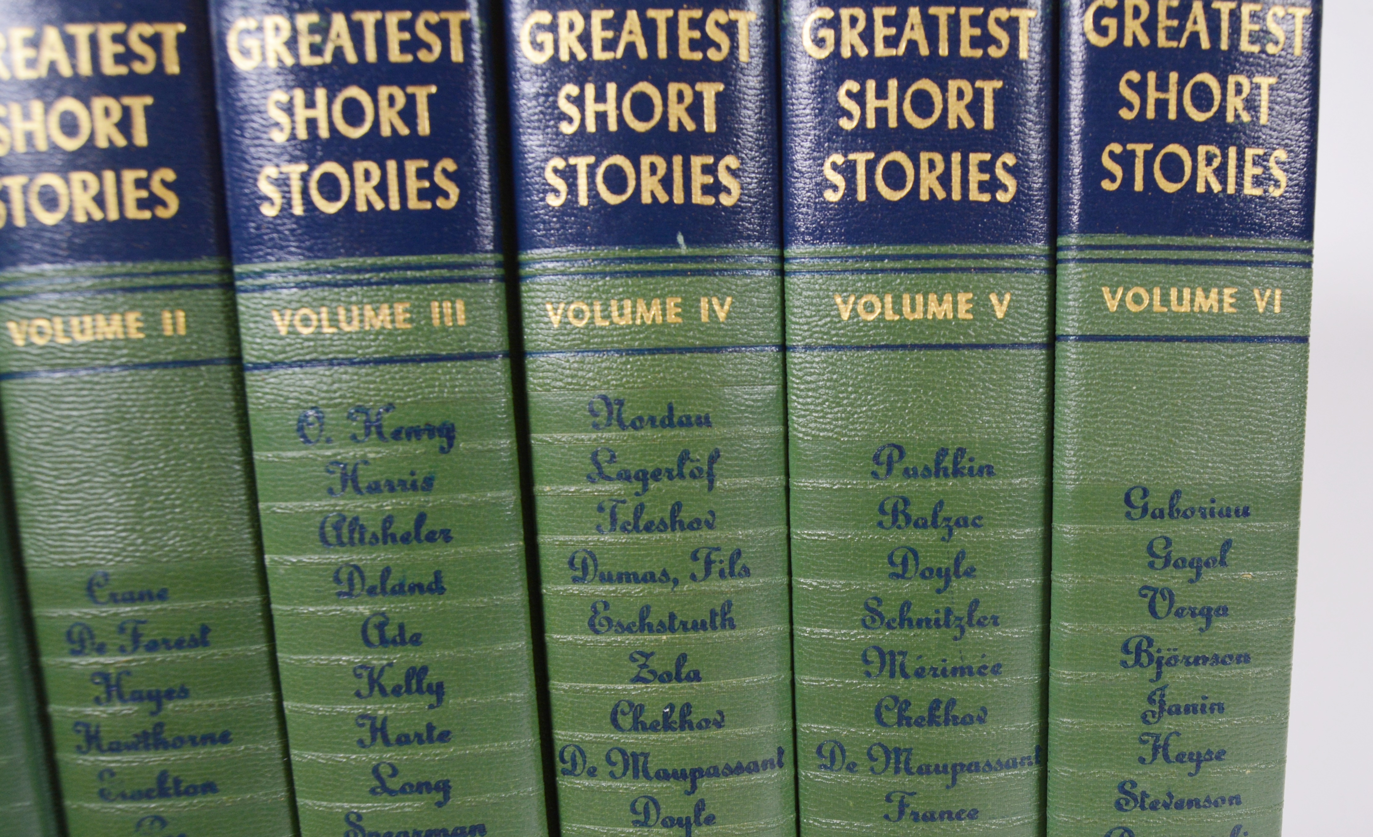 1940s "Greatest Short Stories" Volumes 1-6