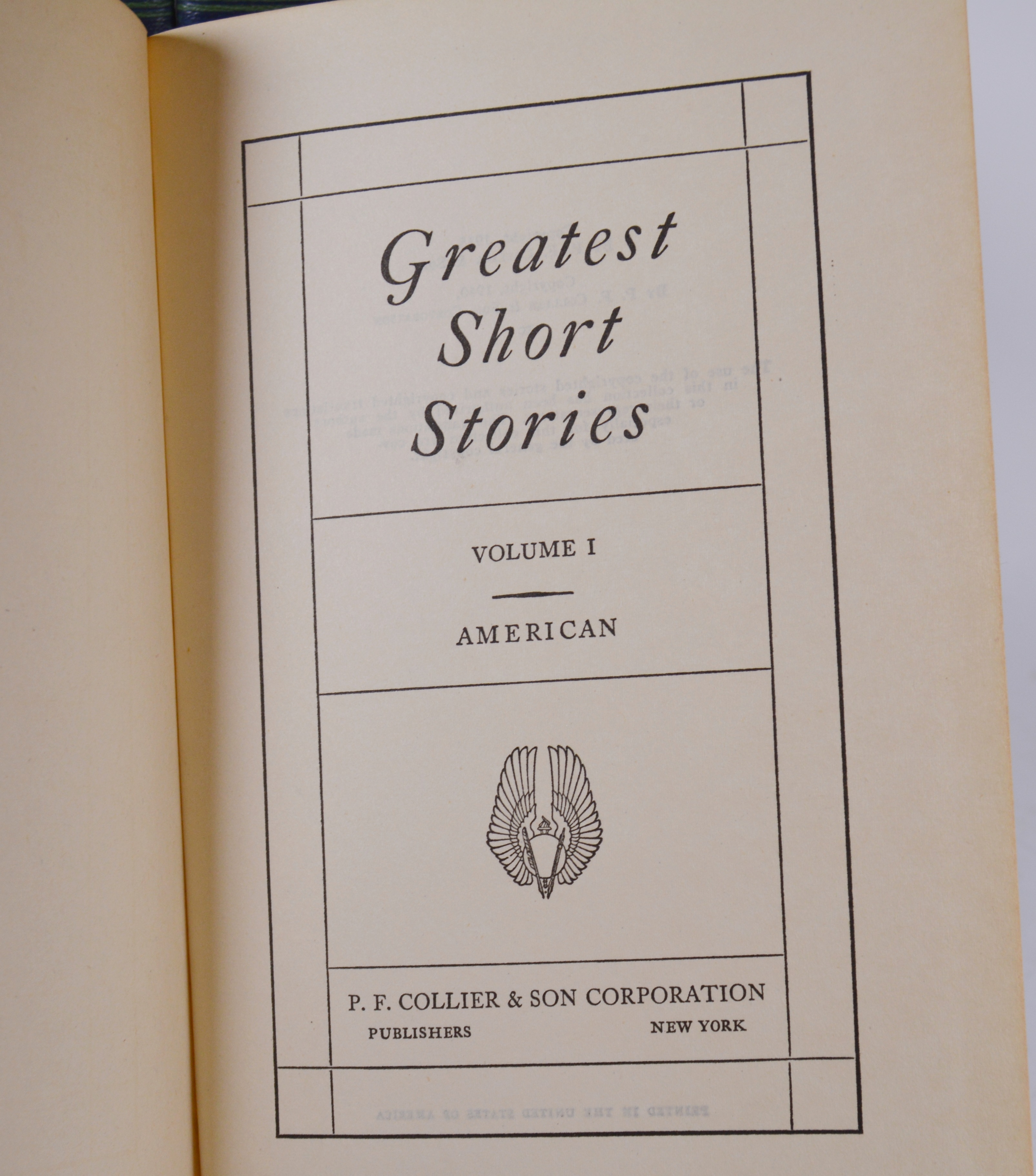 1940s "Greatest Short Stories" Volumes 1-6