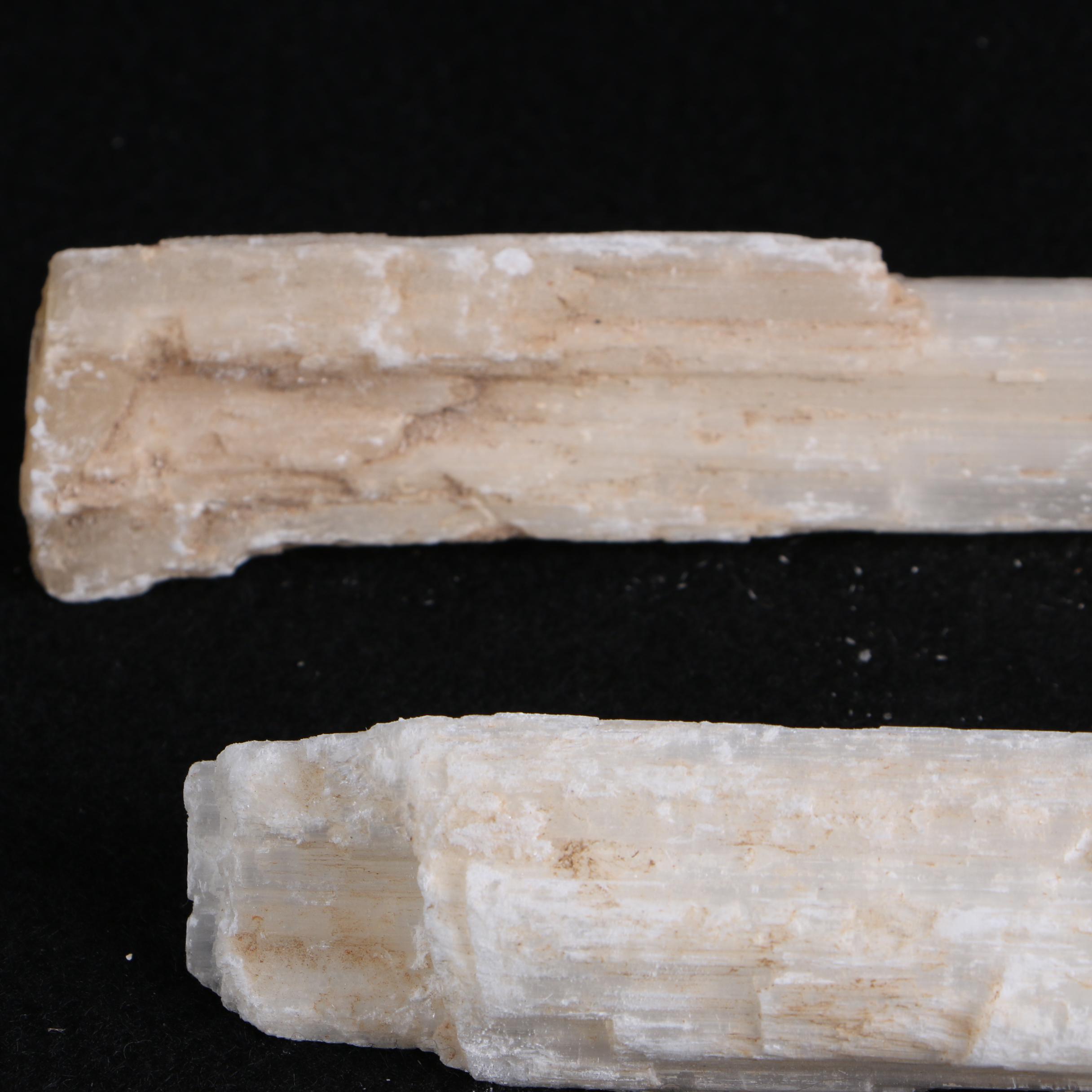 Satin Spar Crystal Specimens