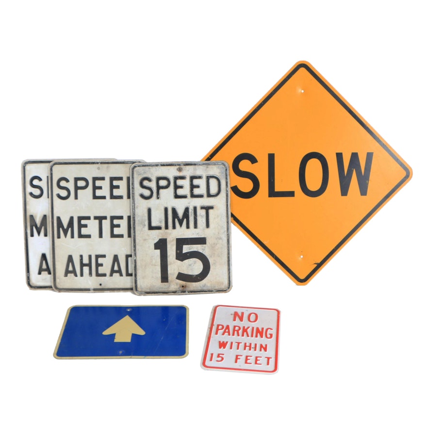 Speed Limit and Other Street Signs