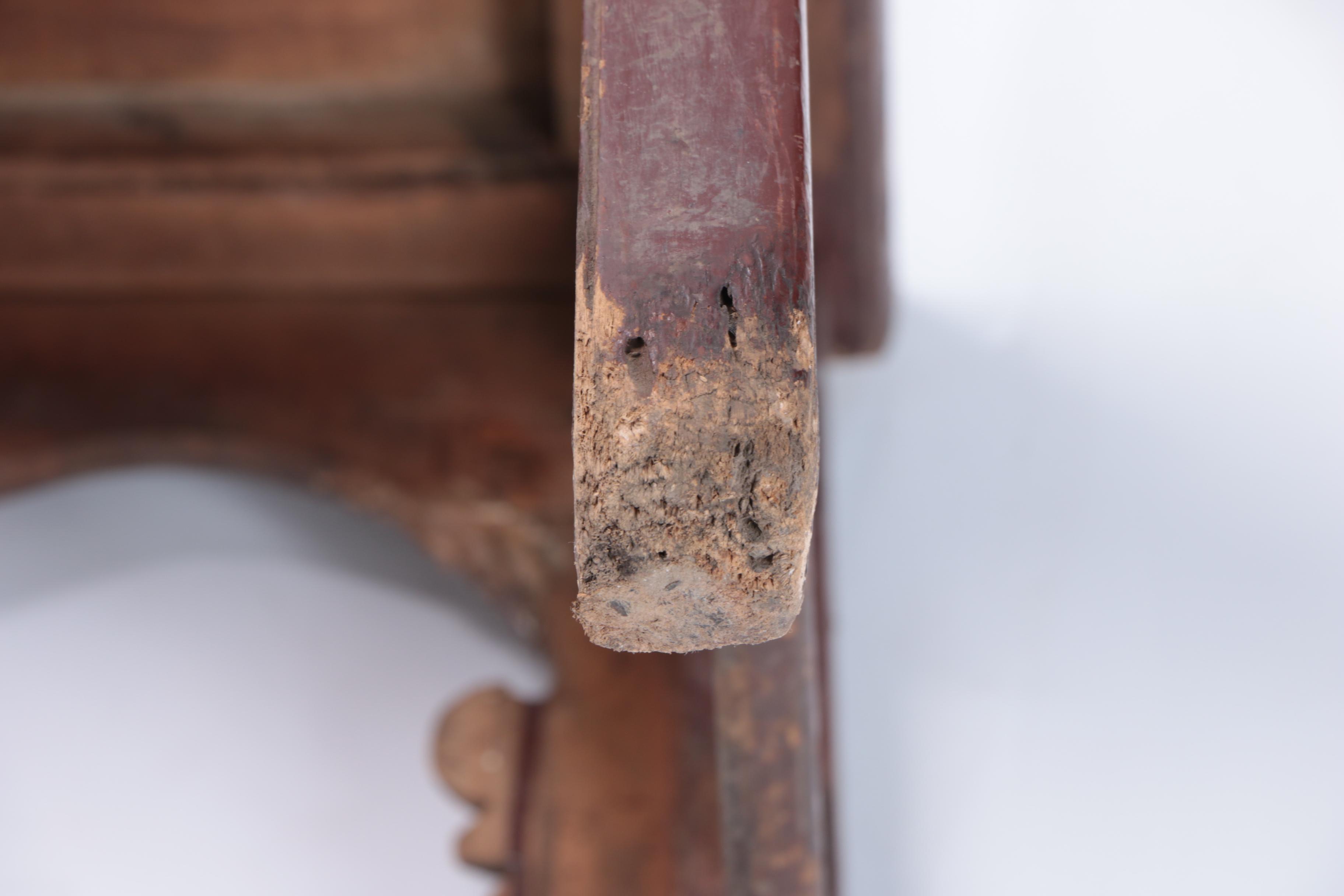 Vintage Chinese Yoke Back Chairs