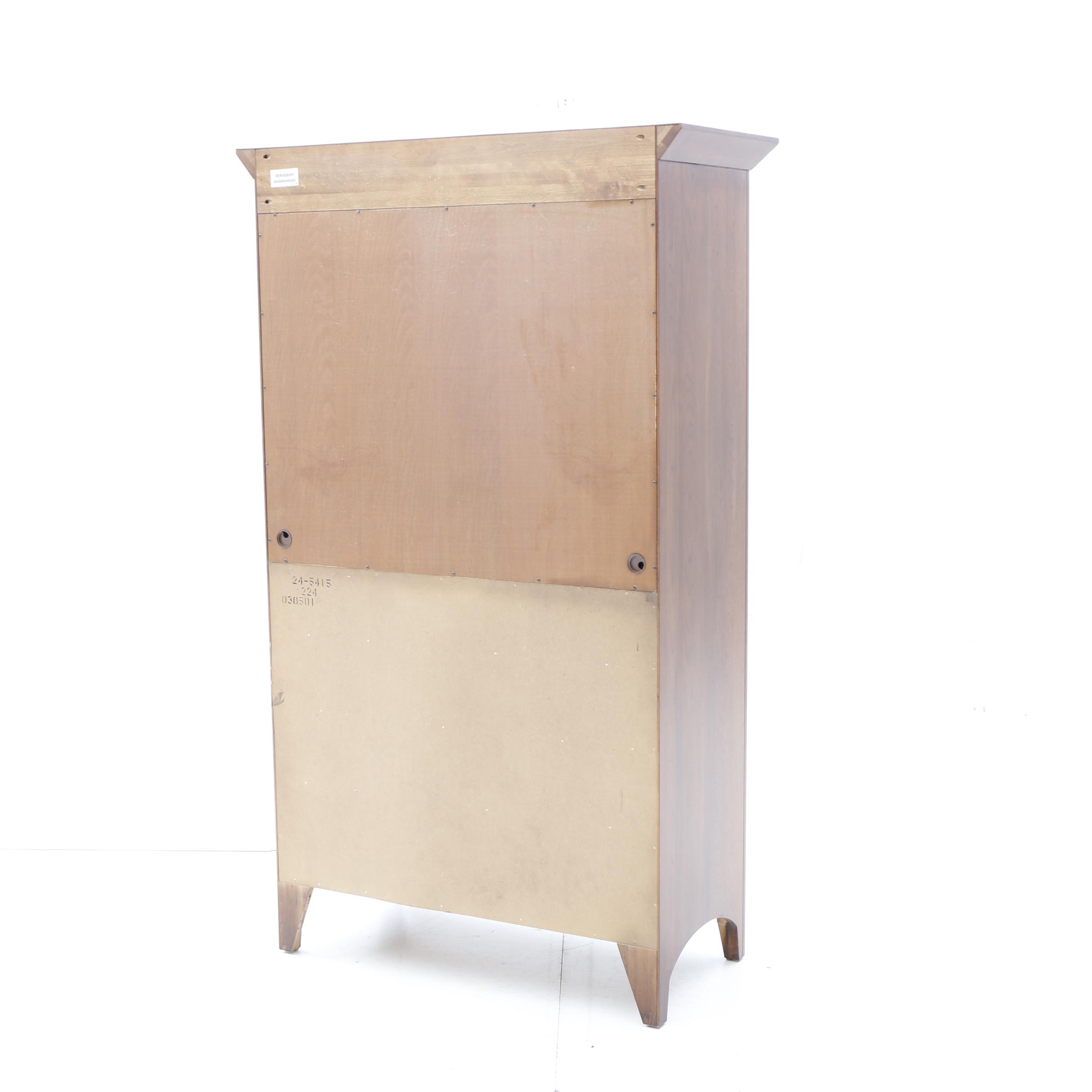 Shaker Style Cherry Wardrobe by Ethan Allen