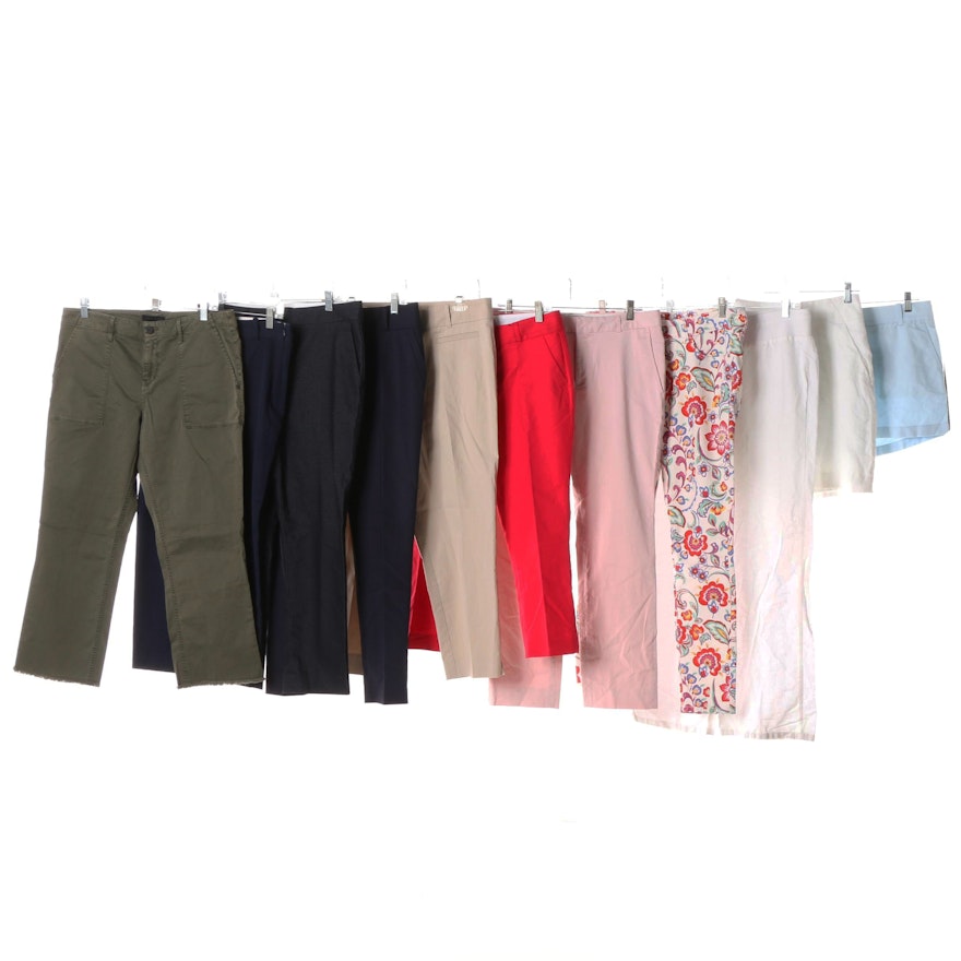 Women's Pants, Skirt and Shorts including Ann Taylor, Banana Republic and J.Crew