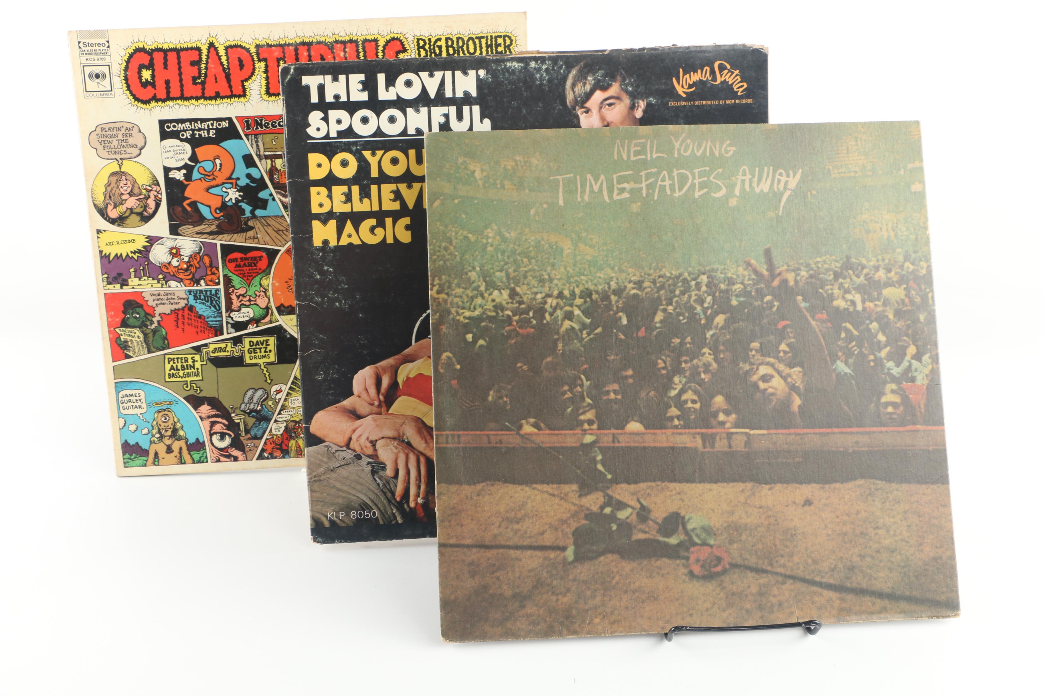 Vintage Vinyl Records including Janis Joplin, Billy Joel, and More