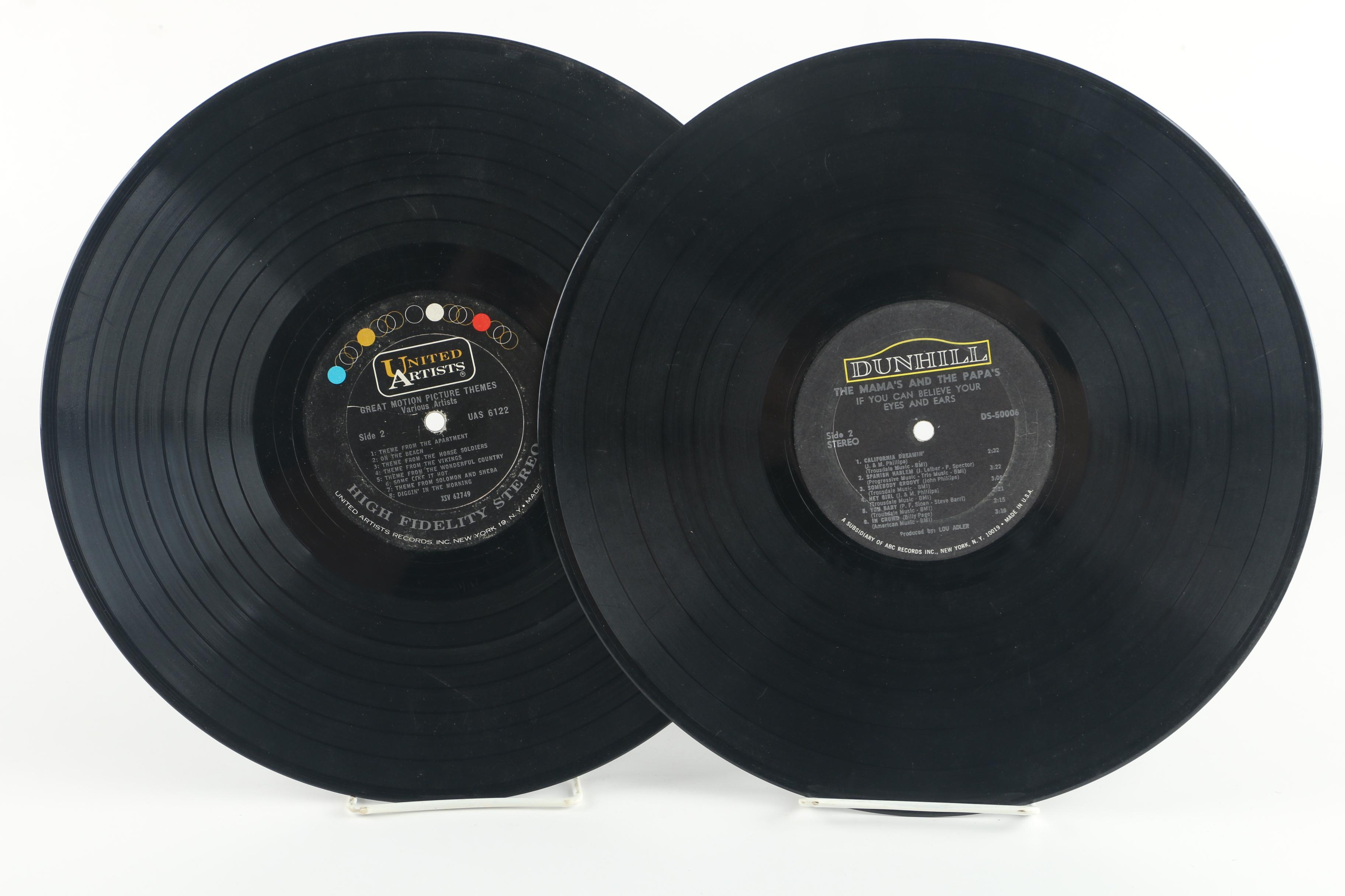 Vintage Vinyl Records including Janis Joplin, Billy Joel, and More