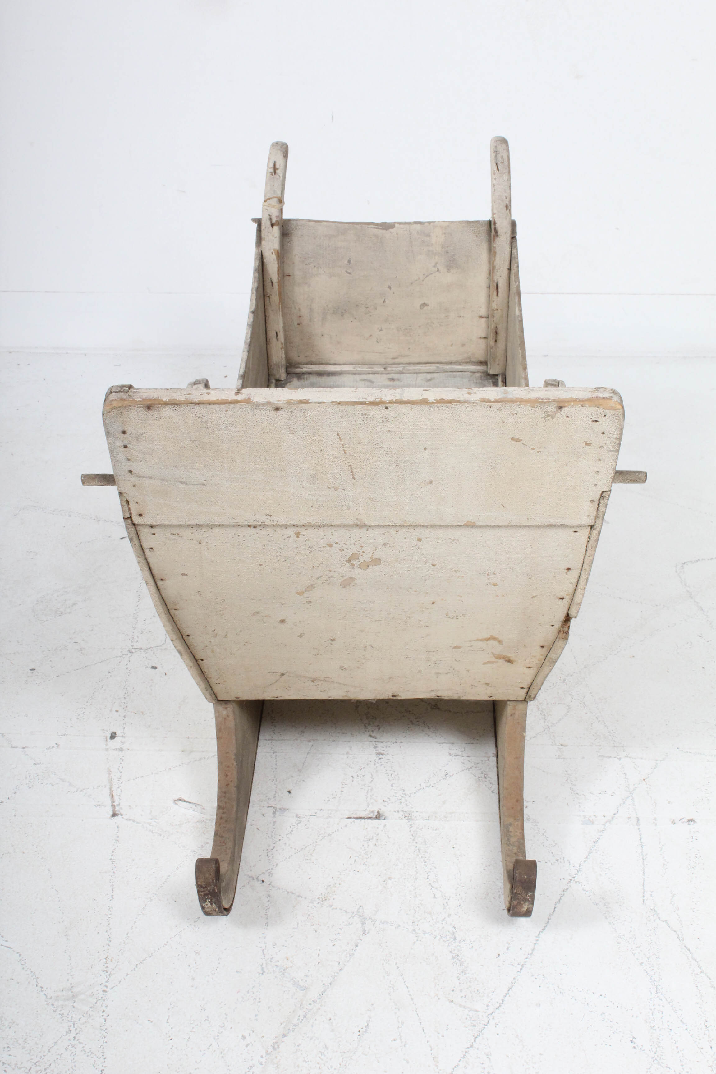 Antique Child Size Vintage Wooden Sleigh