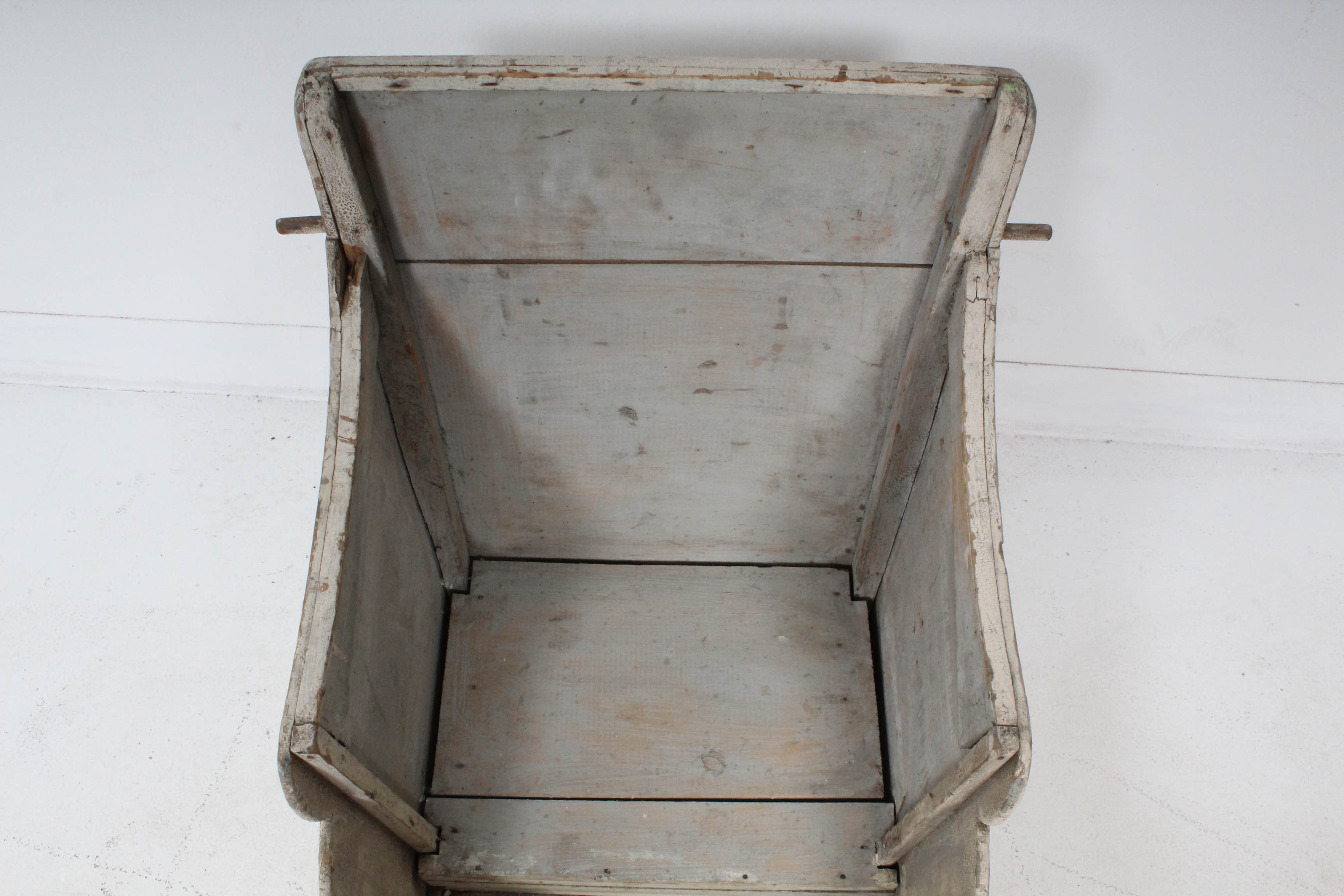 Antique Child Size Vintage Wooden Sleigh