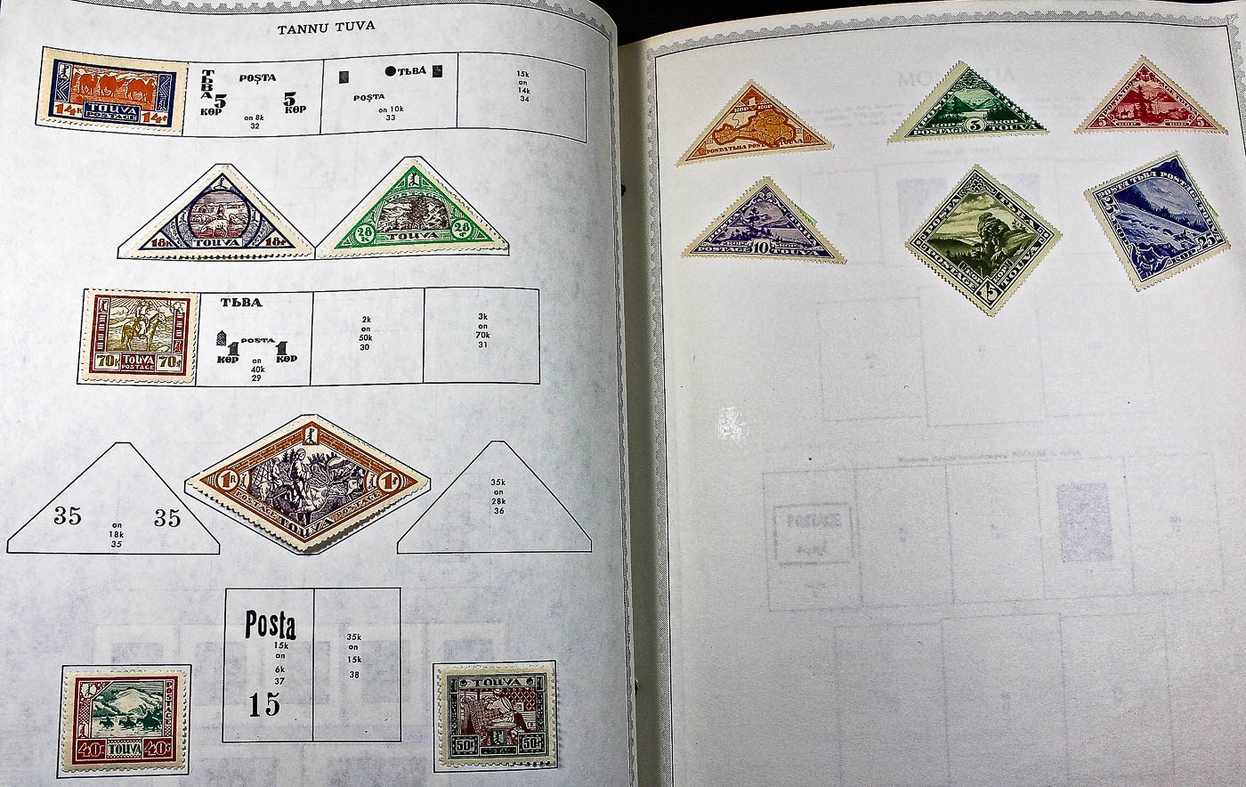 "The Supreme Global Stamp Album" Including Stamps