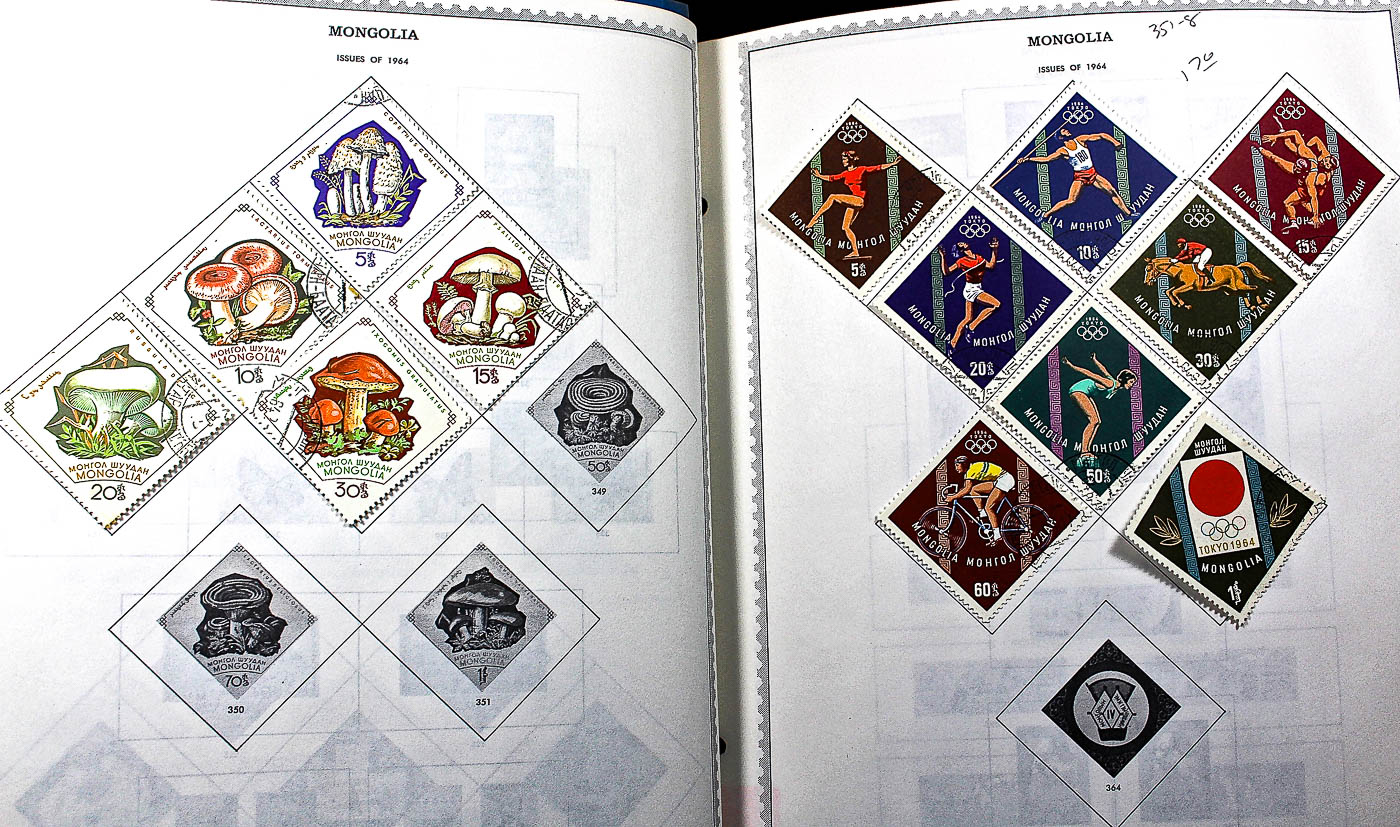 "The Supreme Global Stamp Album" Including Stamps
