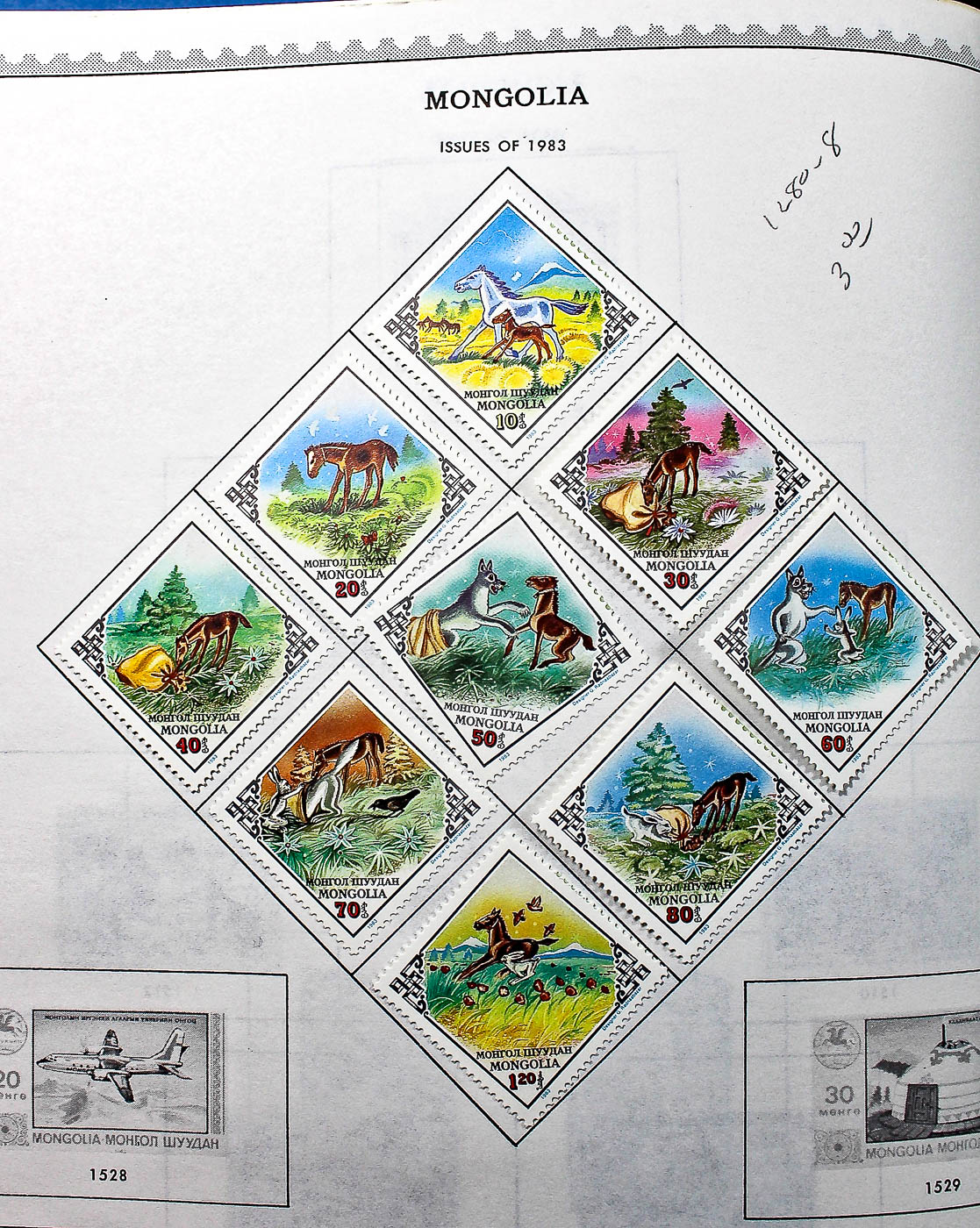 "The Supreme Global Stamp Album" Including Stamps