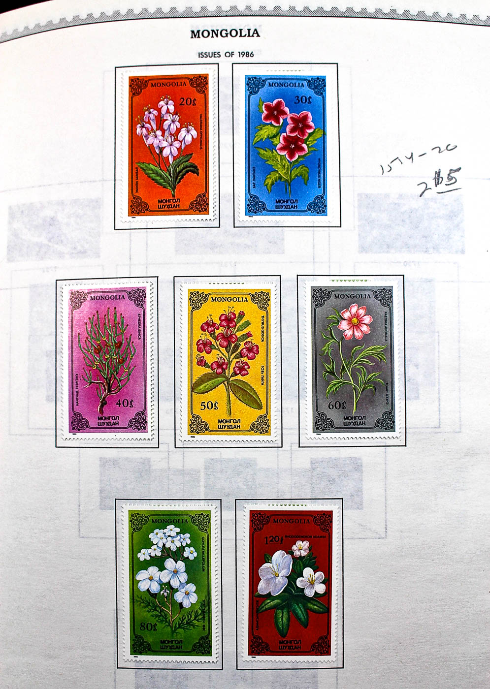 "The Supreme Global Stamp Album" Including Stamps