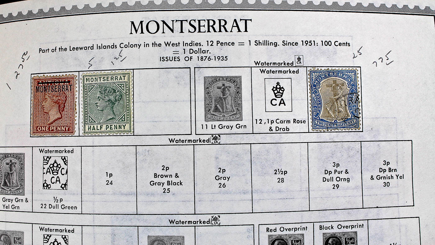 "The Supreme Global Stamp Album" Including Stamps