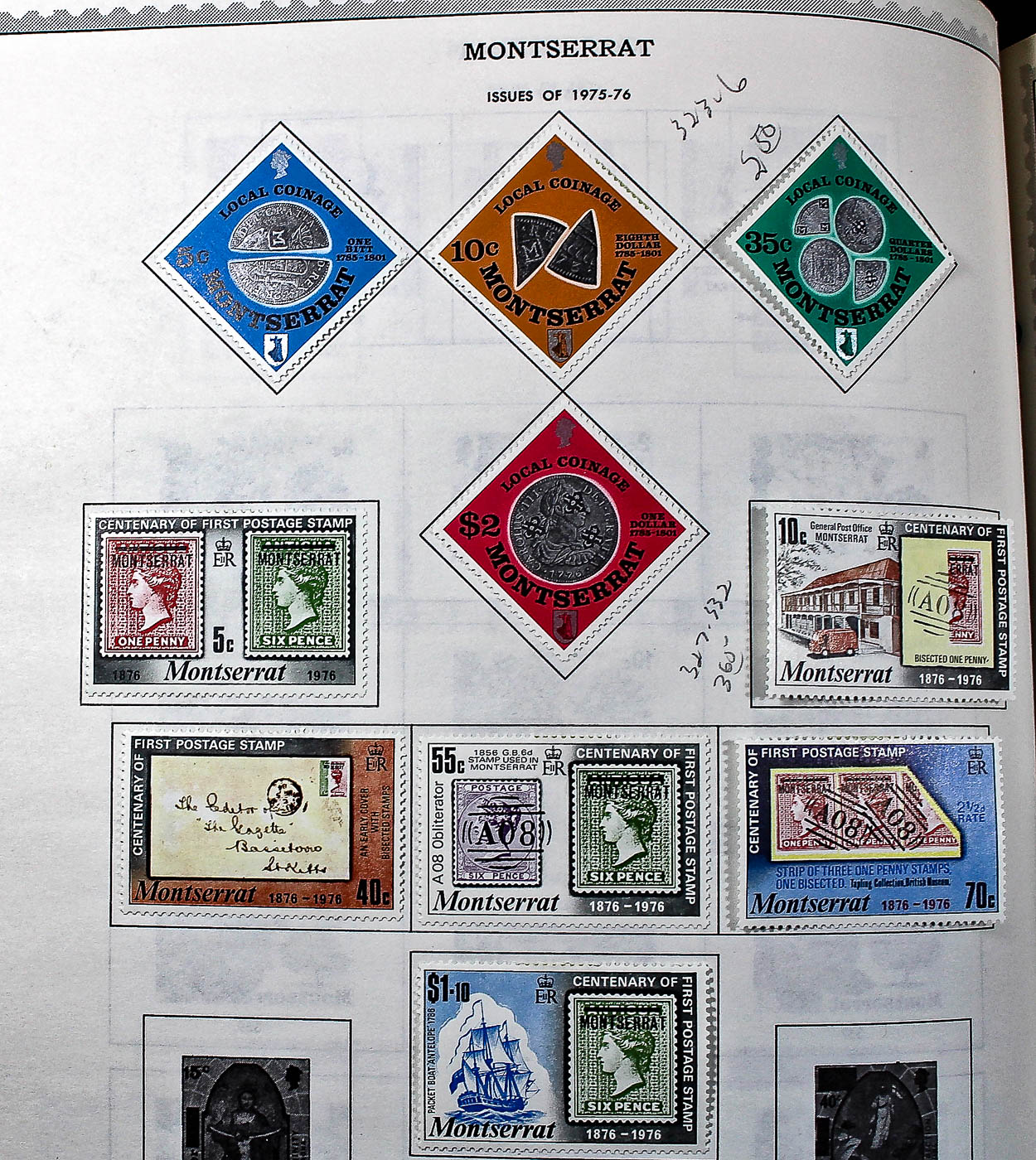 "The Supreme Global Stamp Album" Including Stamps
