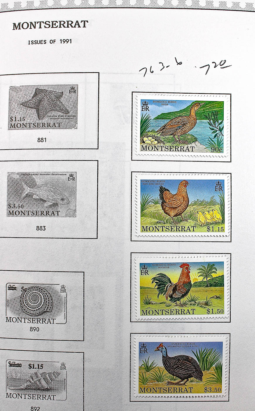 "The Supreme Global Stamp Album" Including Stamps