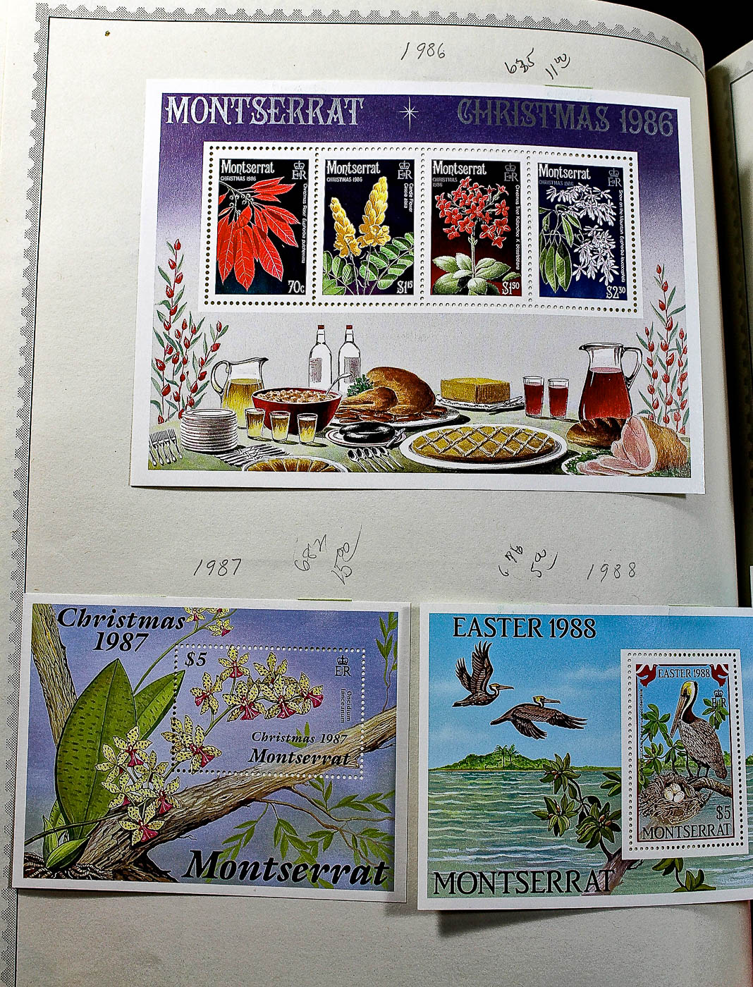 "The Supreme Global Stamp Album" Including Stamps