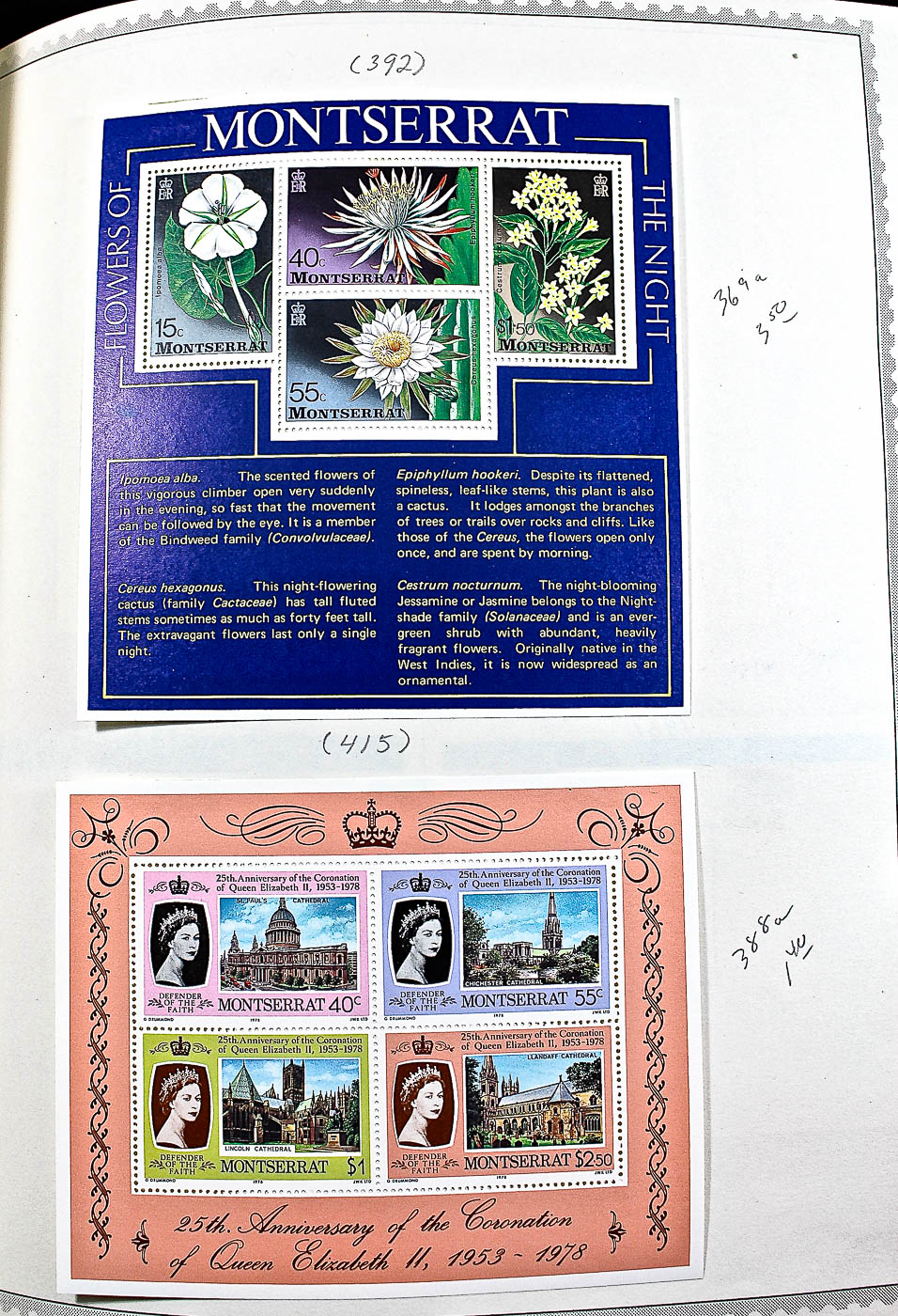 "The Supreme Global Stamp Album" Including Stamps