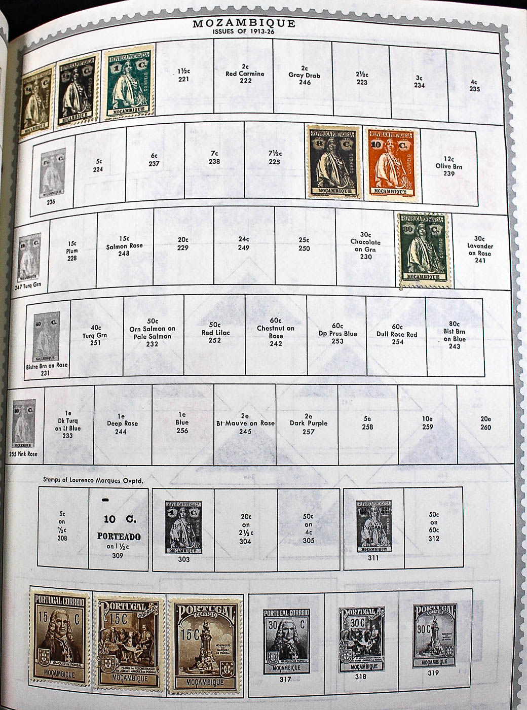 "The Supreme Global Stamp Album" Including Stamps
