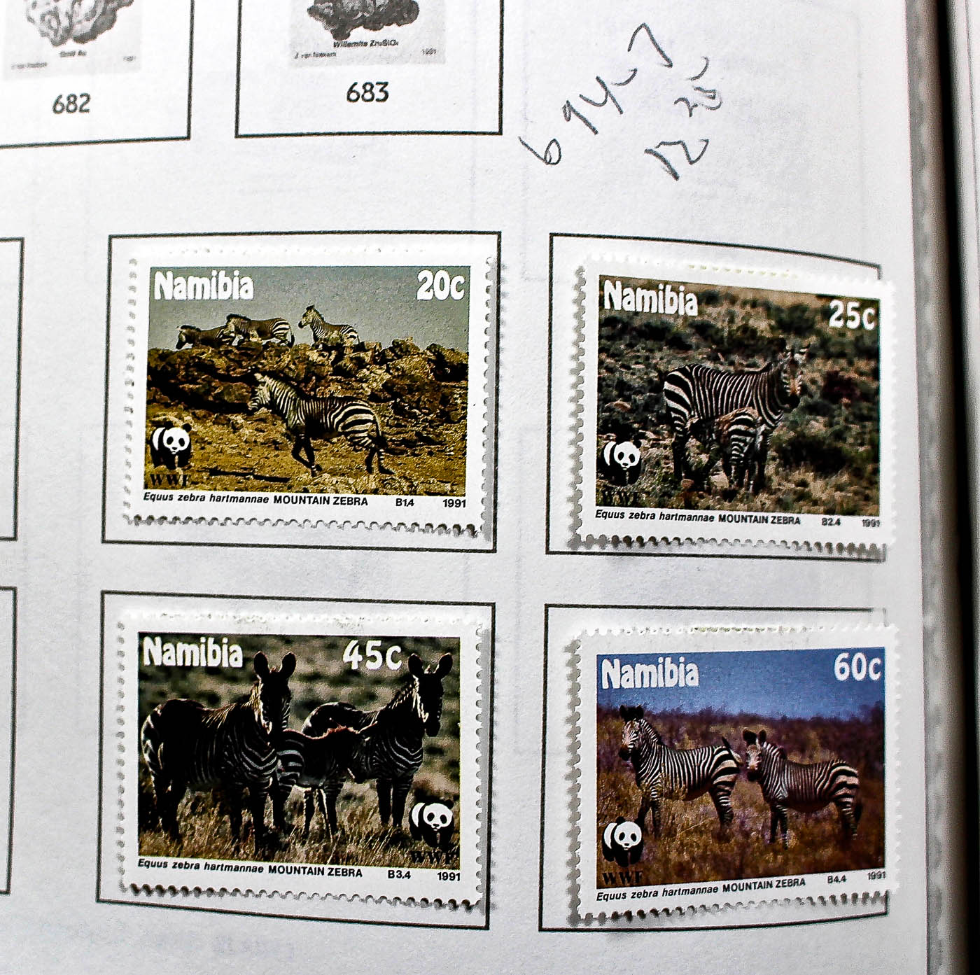 "The Supreme Global Stamp Album" Including Stamps