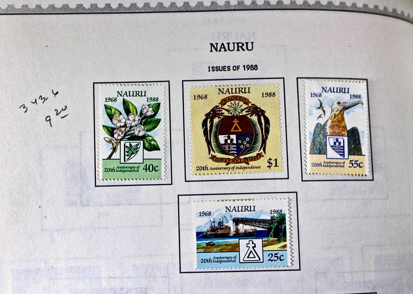"The Supreme Global Stamp Album" Including Stamps
