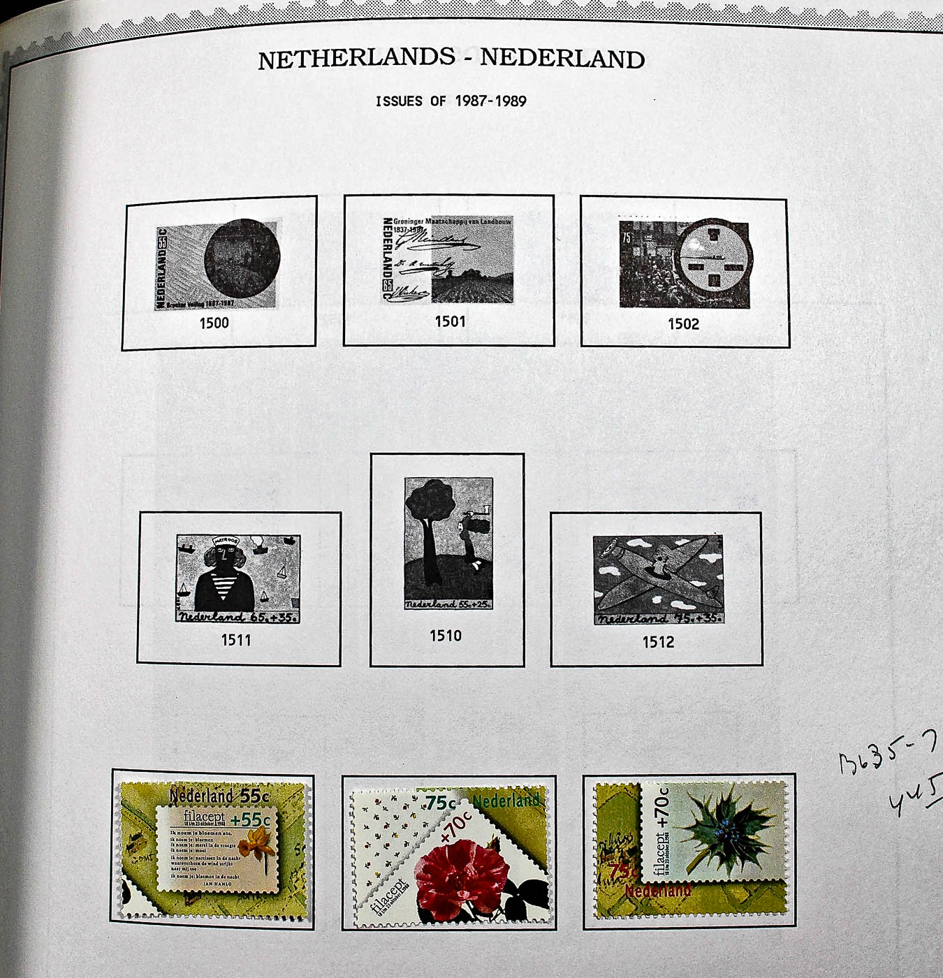 "The Supreme Global Stamp Album" Including Stamps