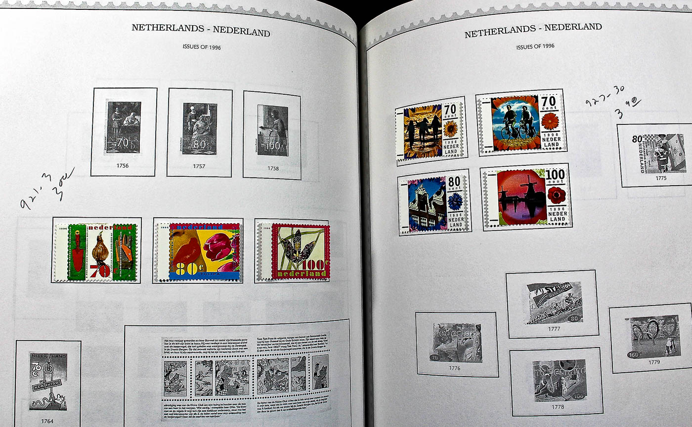 "The Supreme Global Stamp Album" Including Stamps