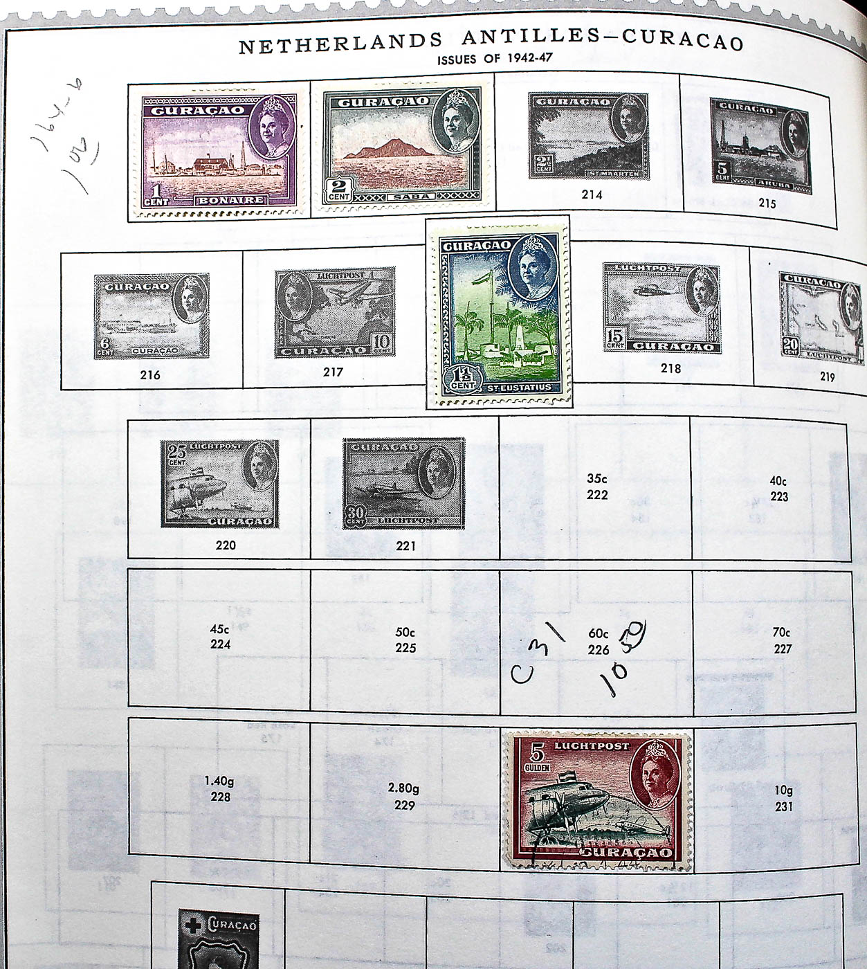 "The Supreme Global Stamp Album" Including Stamps