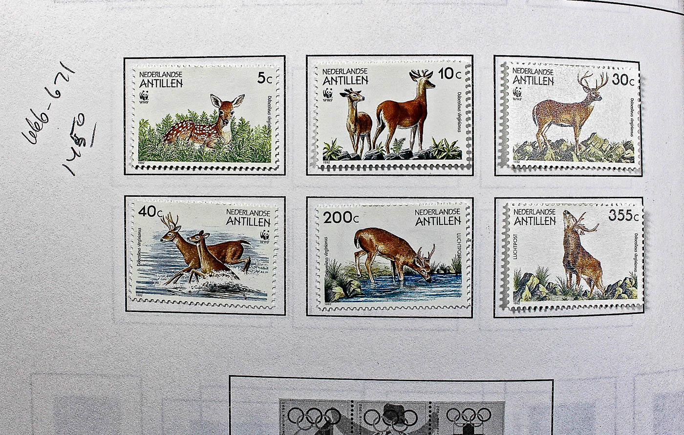 "The Supreme Global Stamp Album" Including Stamps