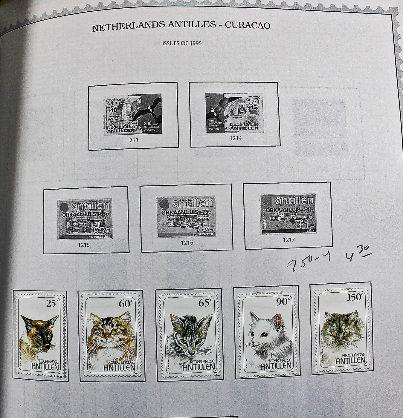 "The Supreme Global Stamp Album" Including Stamps